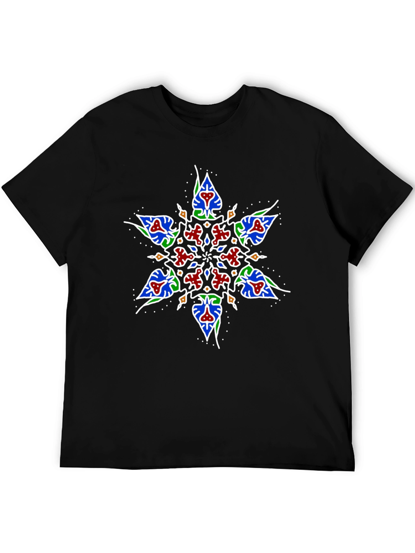Geometric Star Graphic T-Shirt