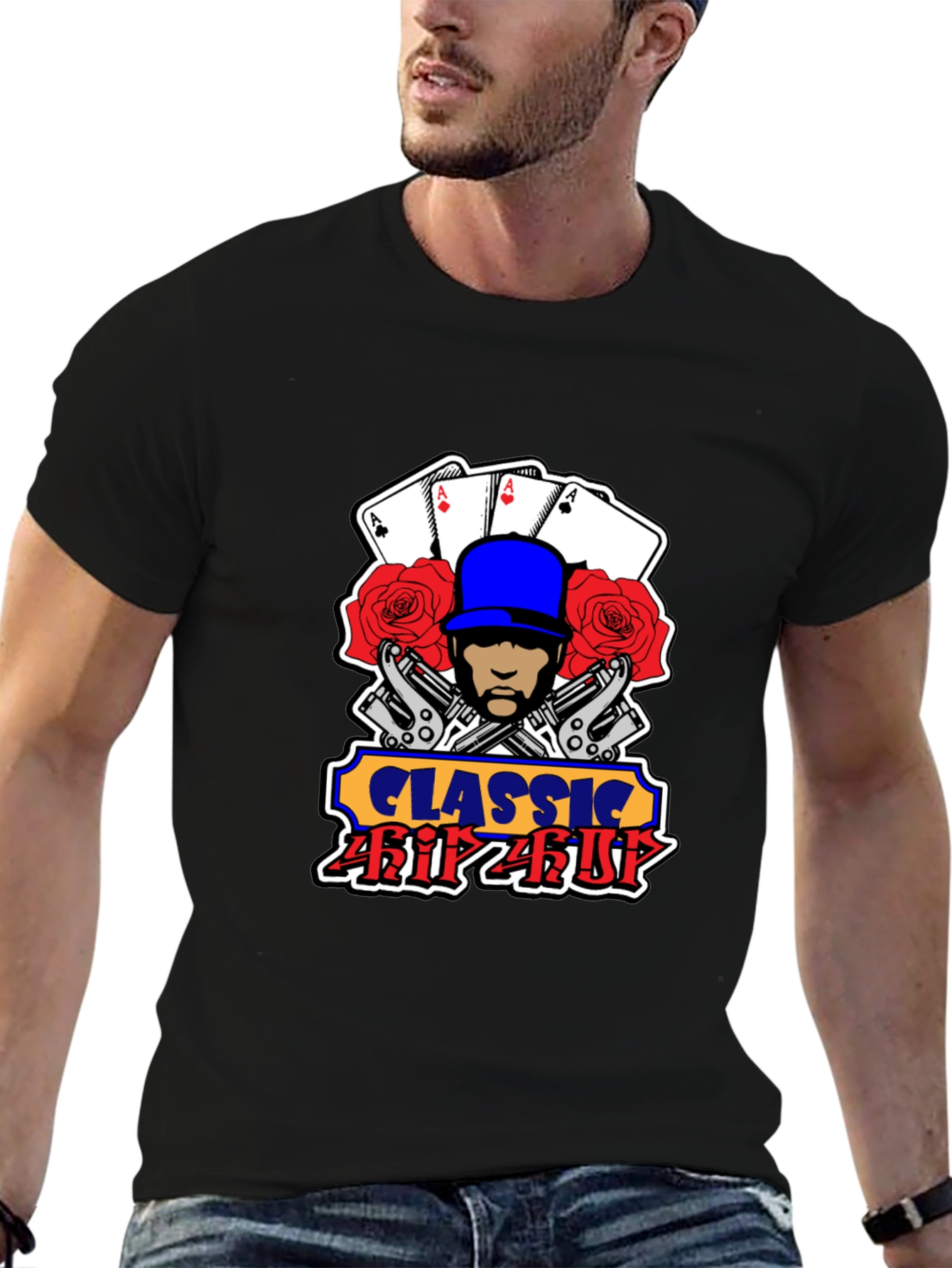 Classic Hip Hop Graphic T-Shirt