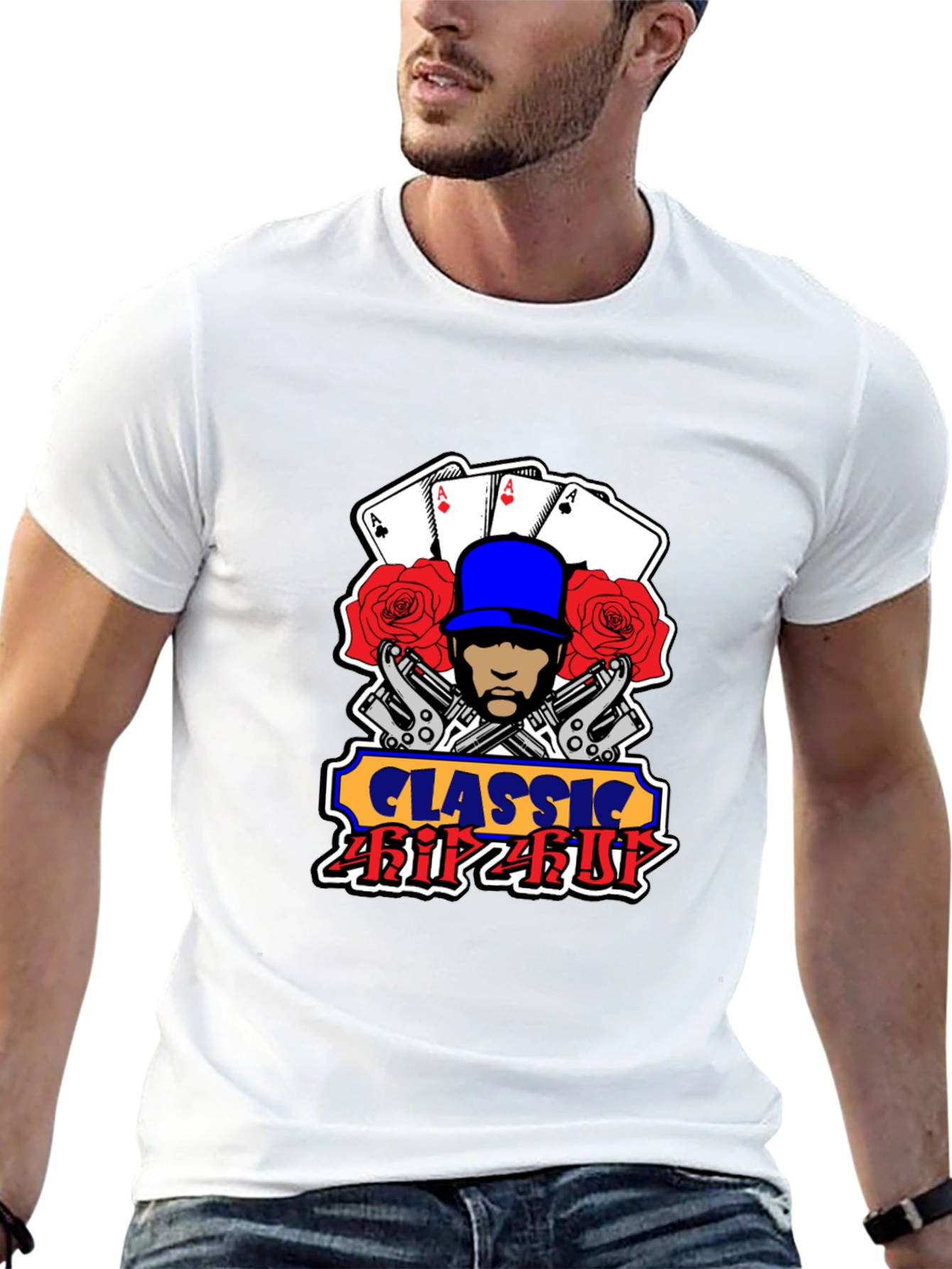 Classic Hip Hop Graphic T-Shirt