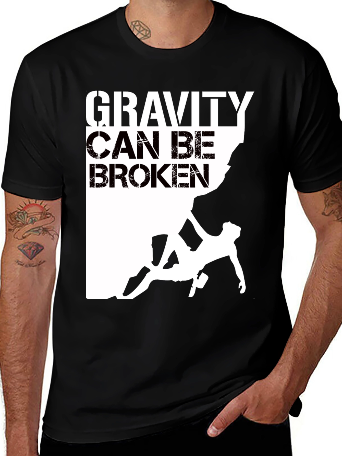 Gravity Broken Climbing T-Shirt