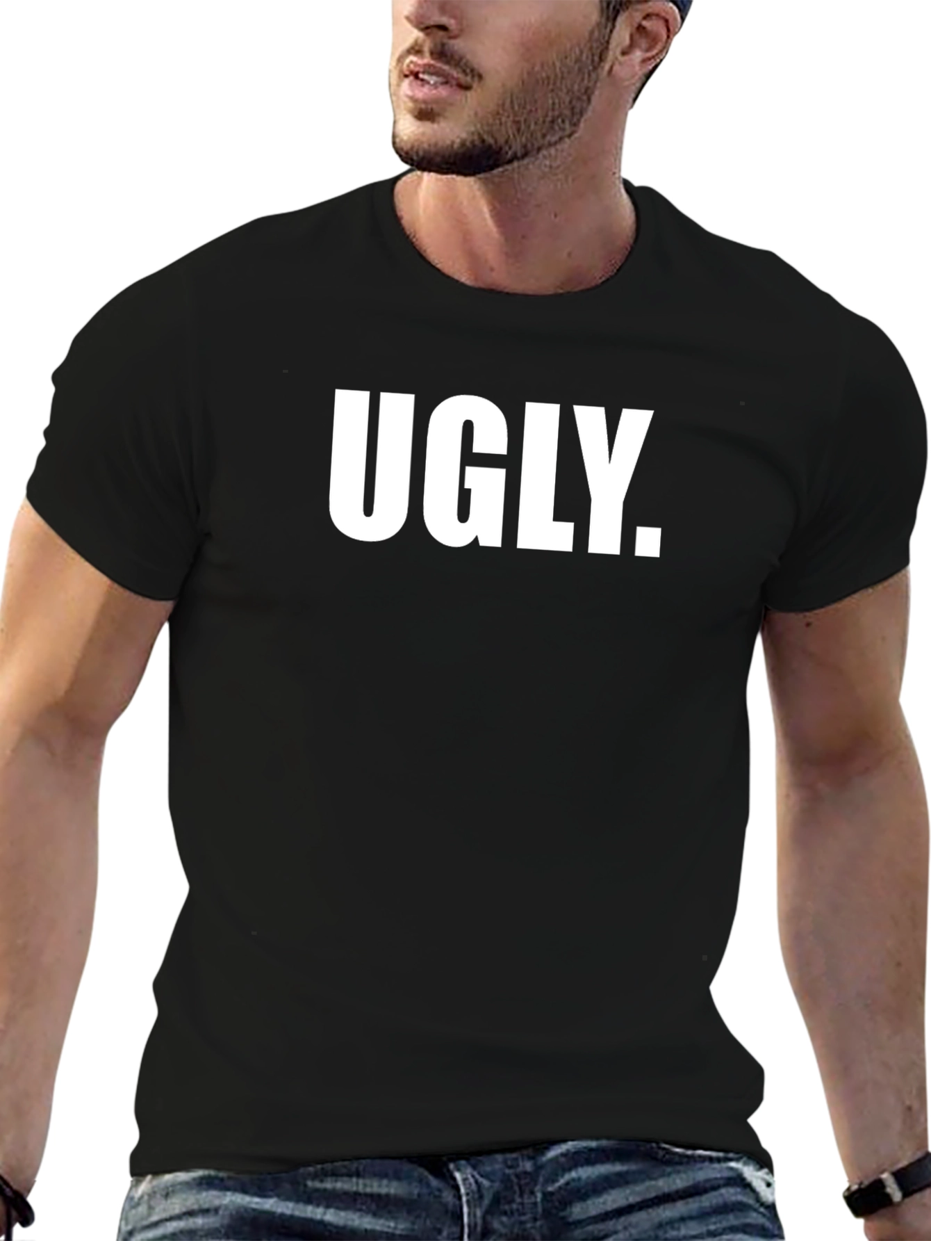 Ugly Graphic Tee - Bold Statement T-Shirt