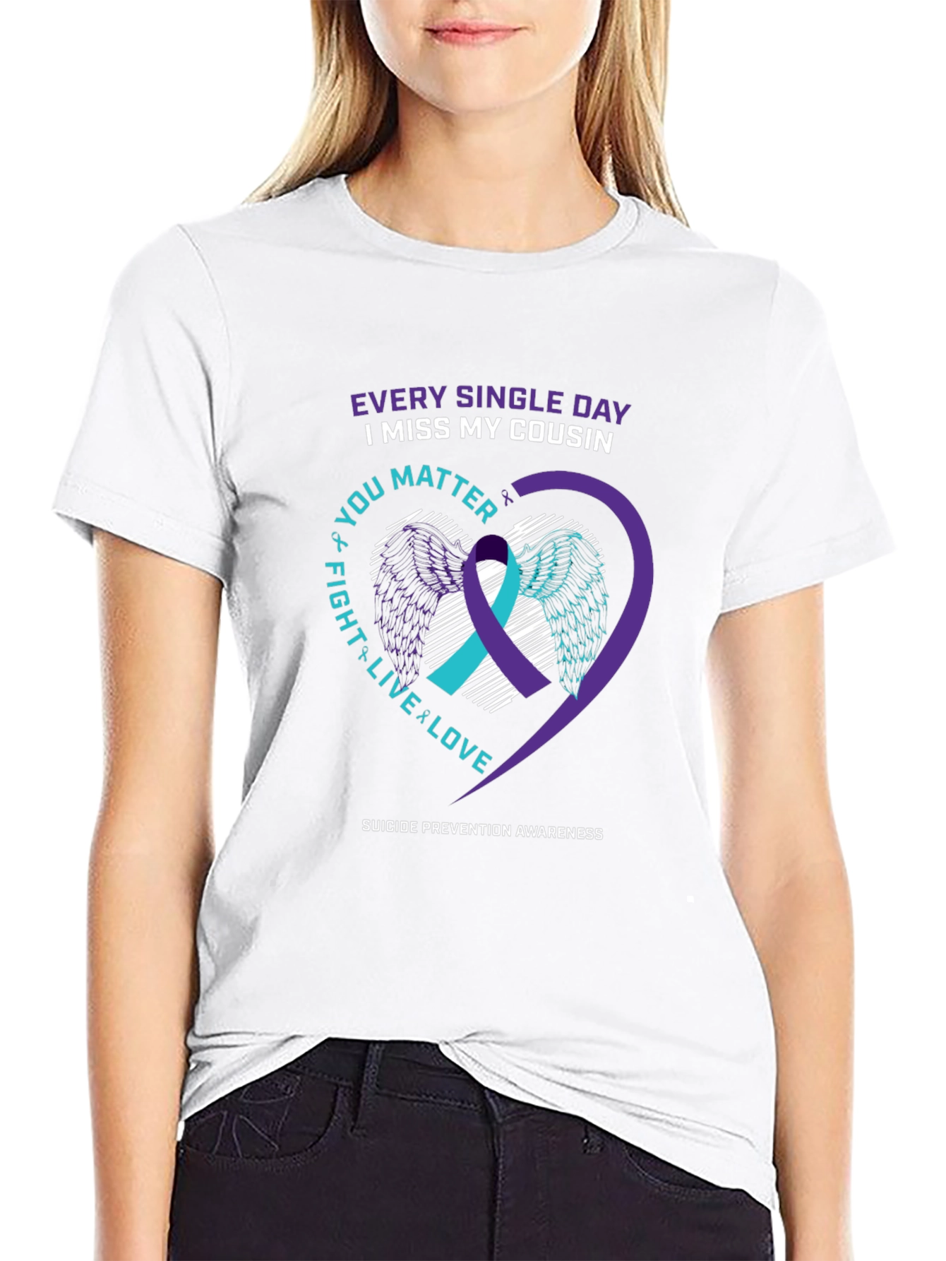 Suicide Prevention Awareness Cousin T-Shirt