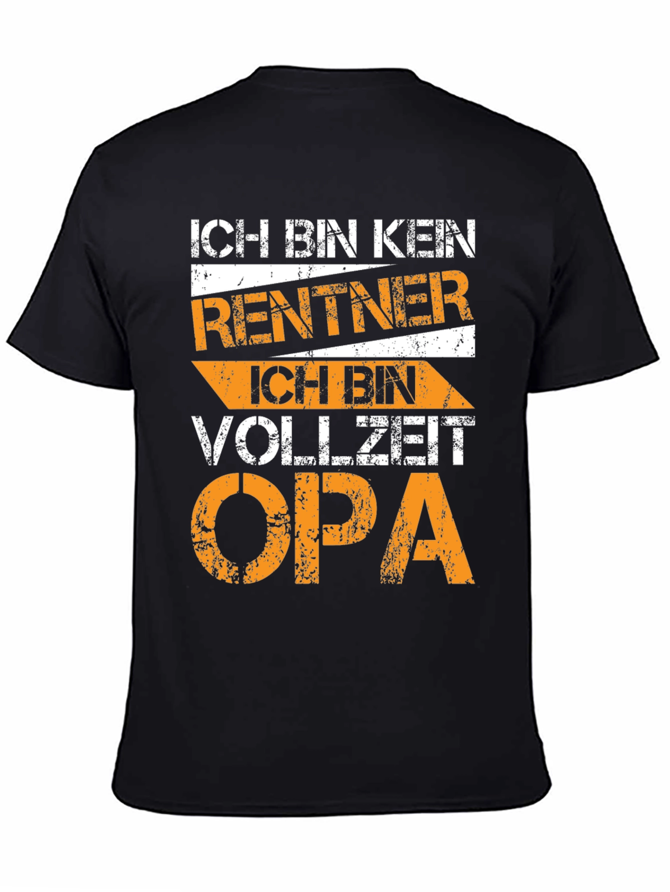 Funny German Grandpa T-Shirt - Full-Time Opa