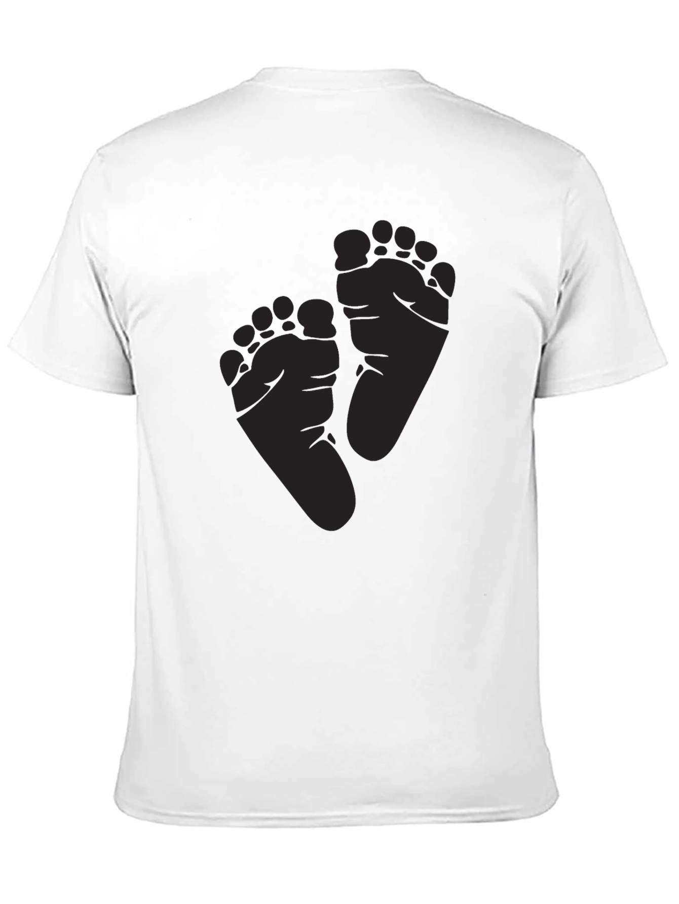 Baby Feet Graphic Tee - Unisex Soft Cotton Shirt