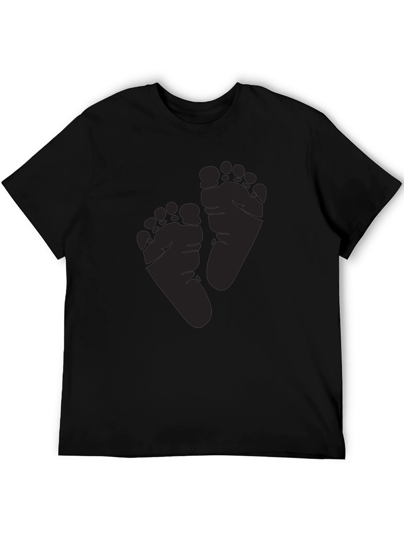 Baby Feet Graphic Tee - Unisex Soft Cotton Shirt