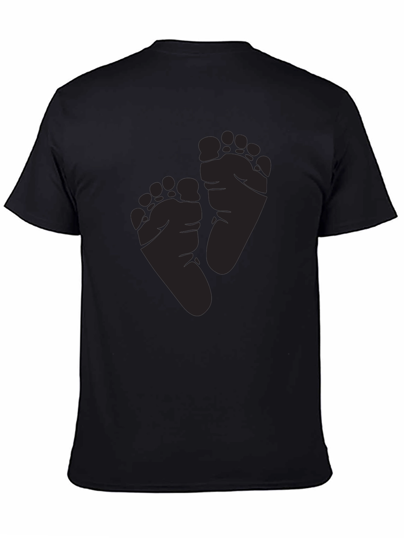Baby Feet Graphic Tee - Unisex Soft Cotton Shirt