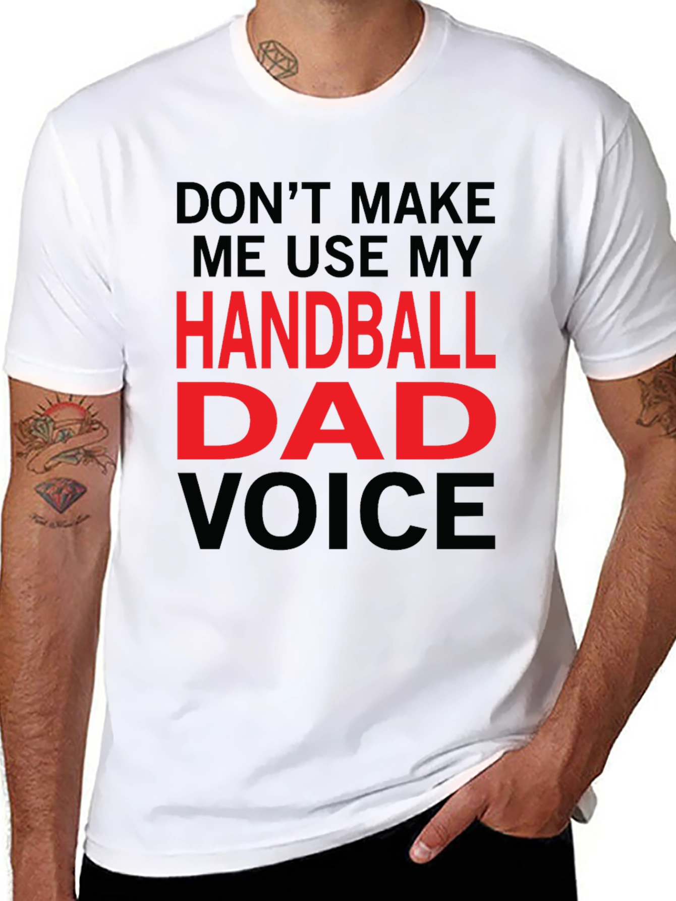 Handball Dad Voice T-Shirt
