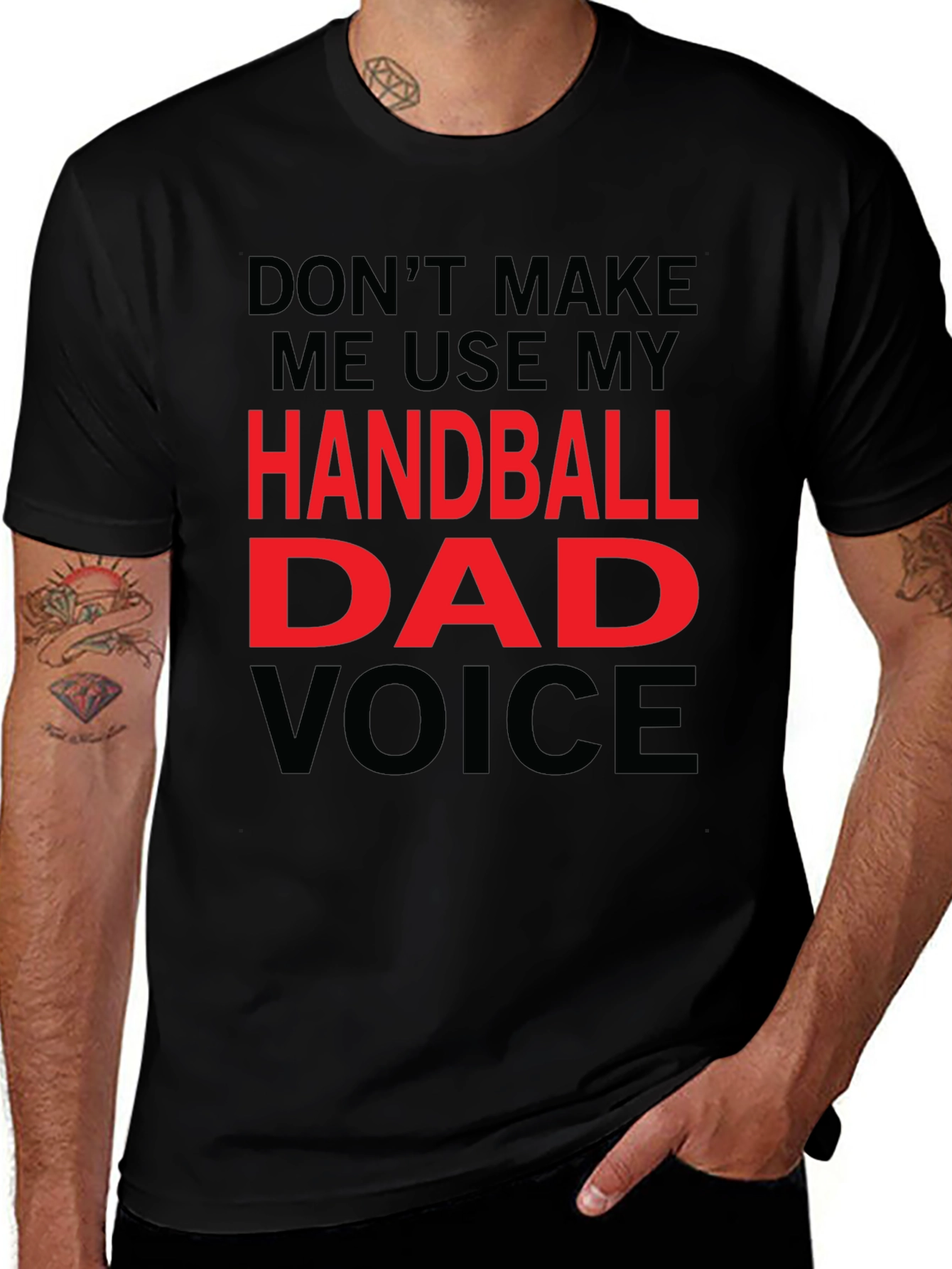 Handball Dad Voice T-Shirt