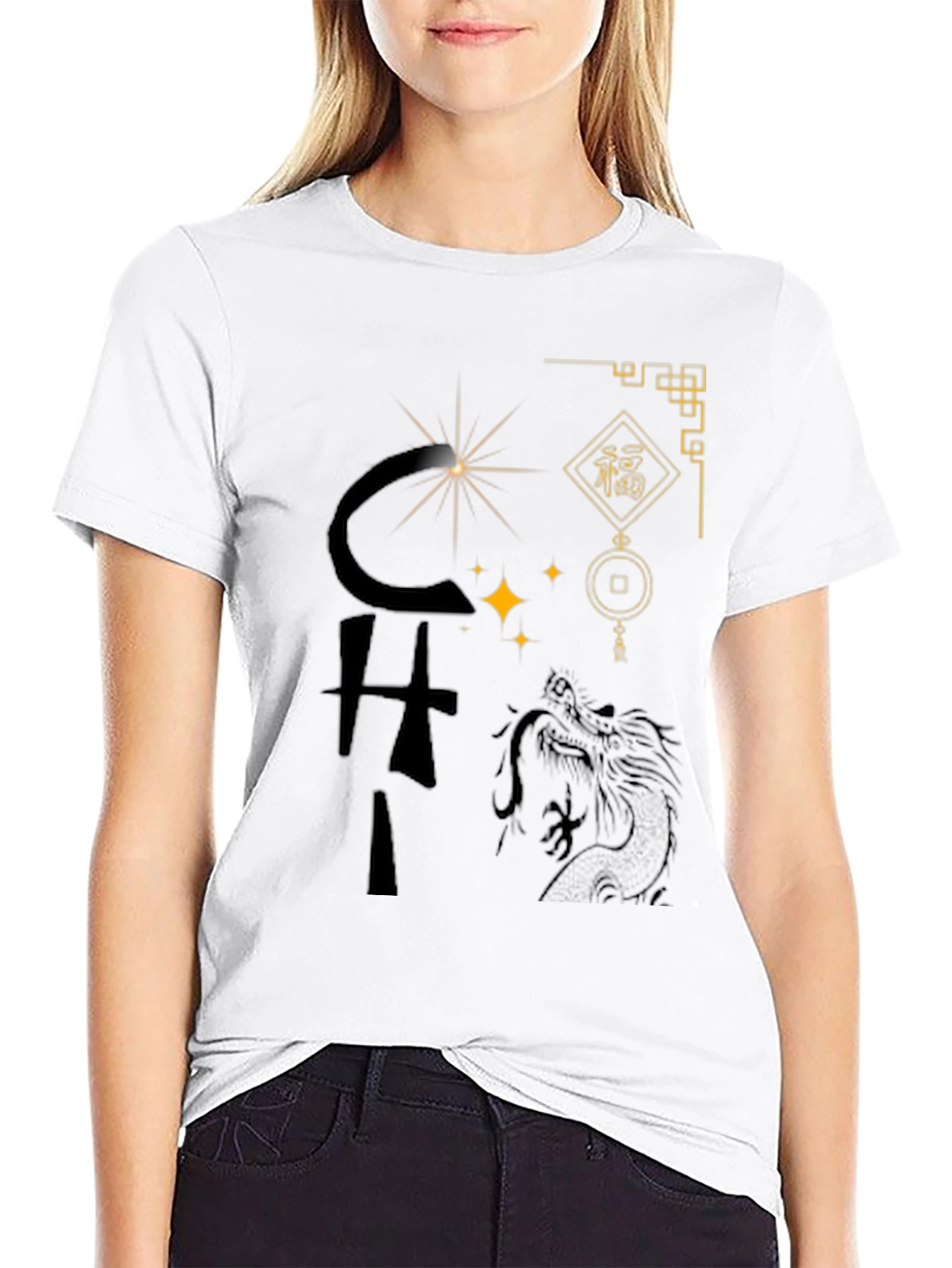 Year of the Dragon Black T-Shirt