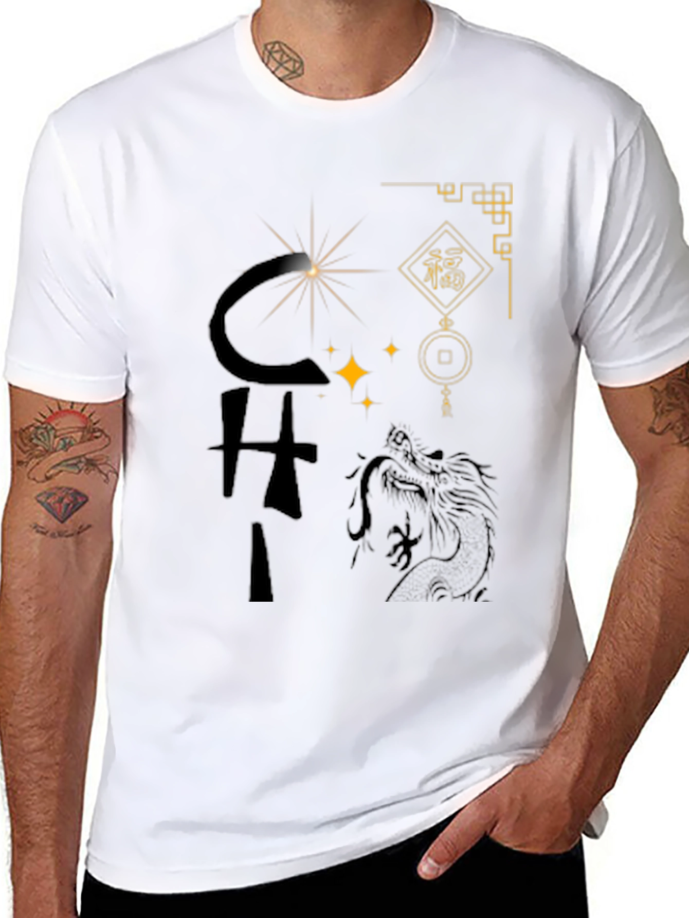 Year of the Dragon Black T-Shirt