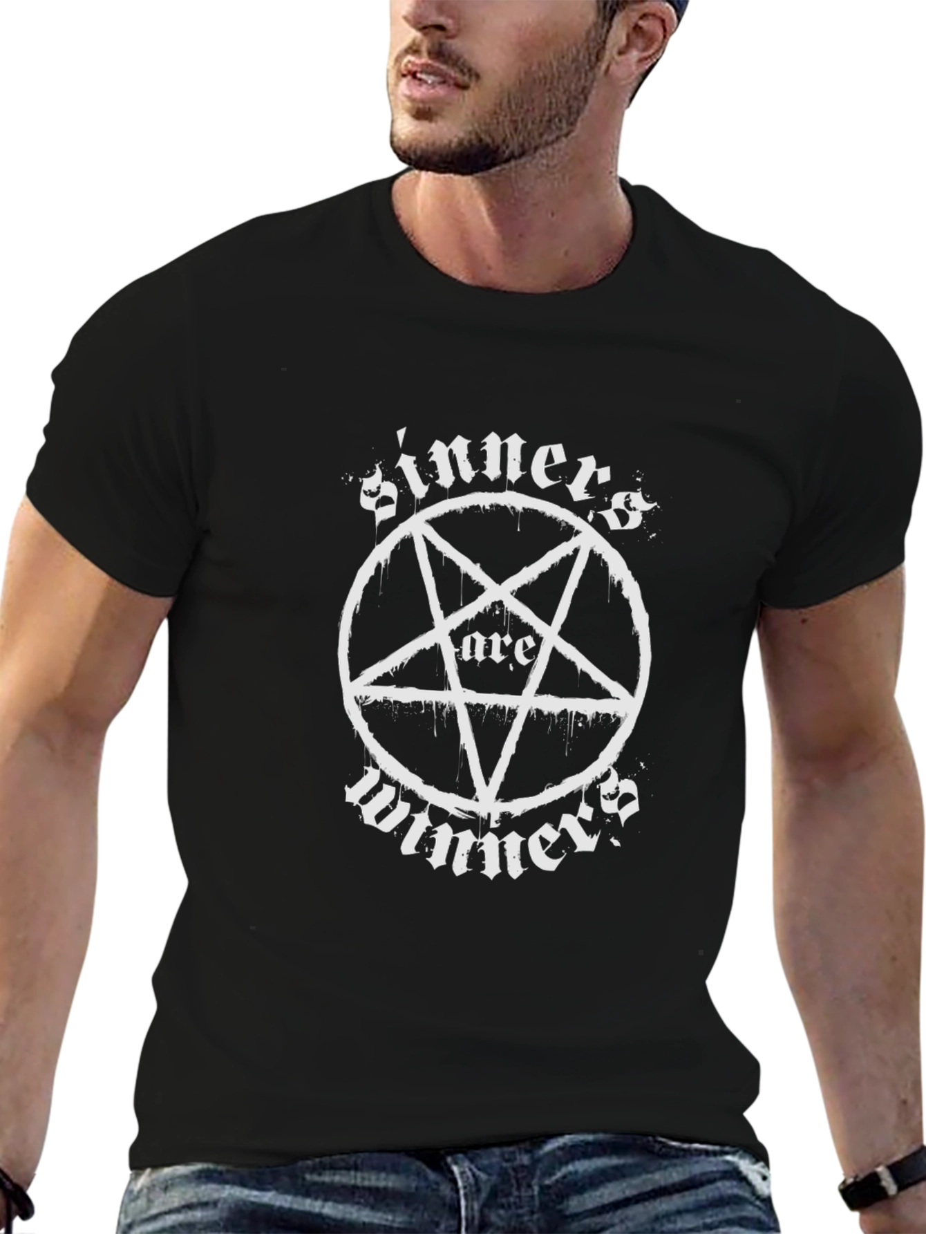 Sinners Are Winners Graphic T-Shirt
