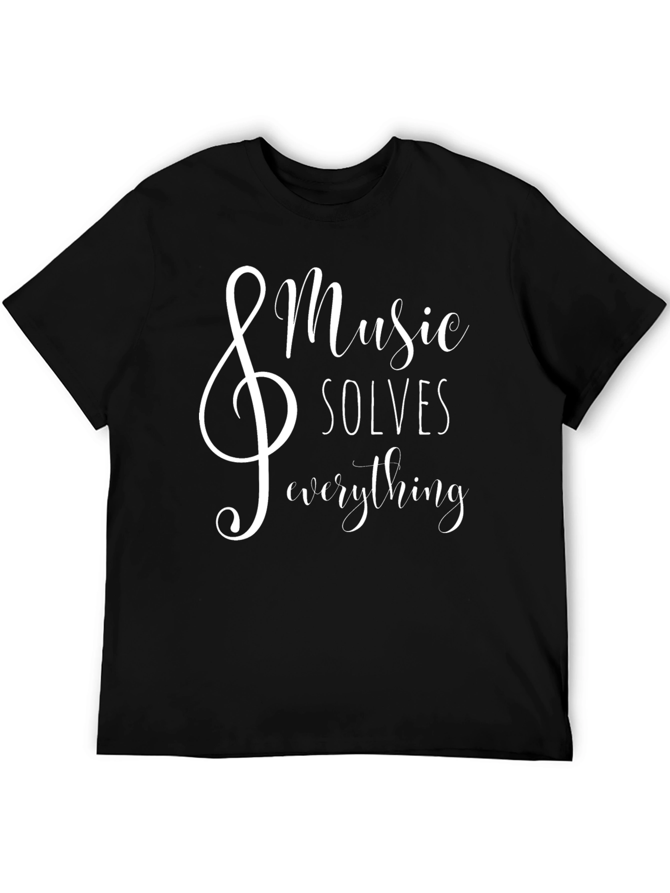 Music Solves Everything Graphic Tee