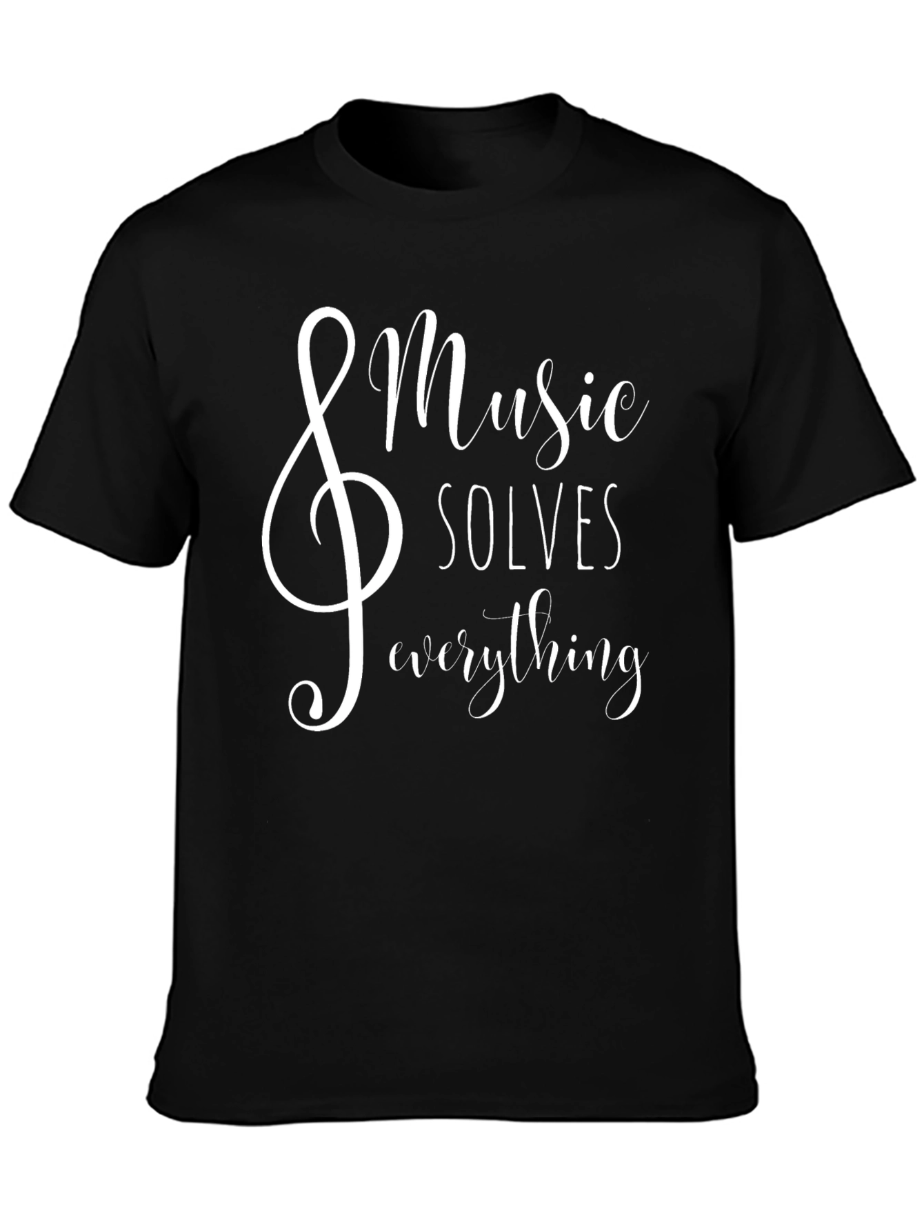 Music Solves Everything Graphic Tee