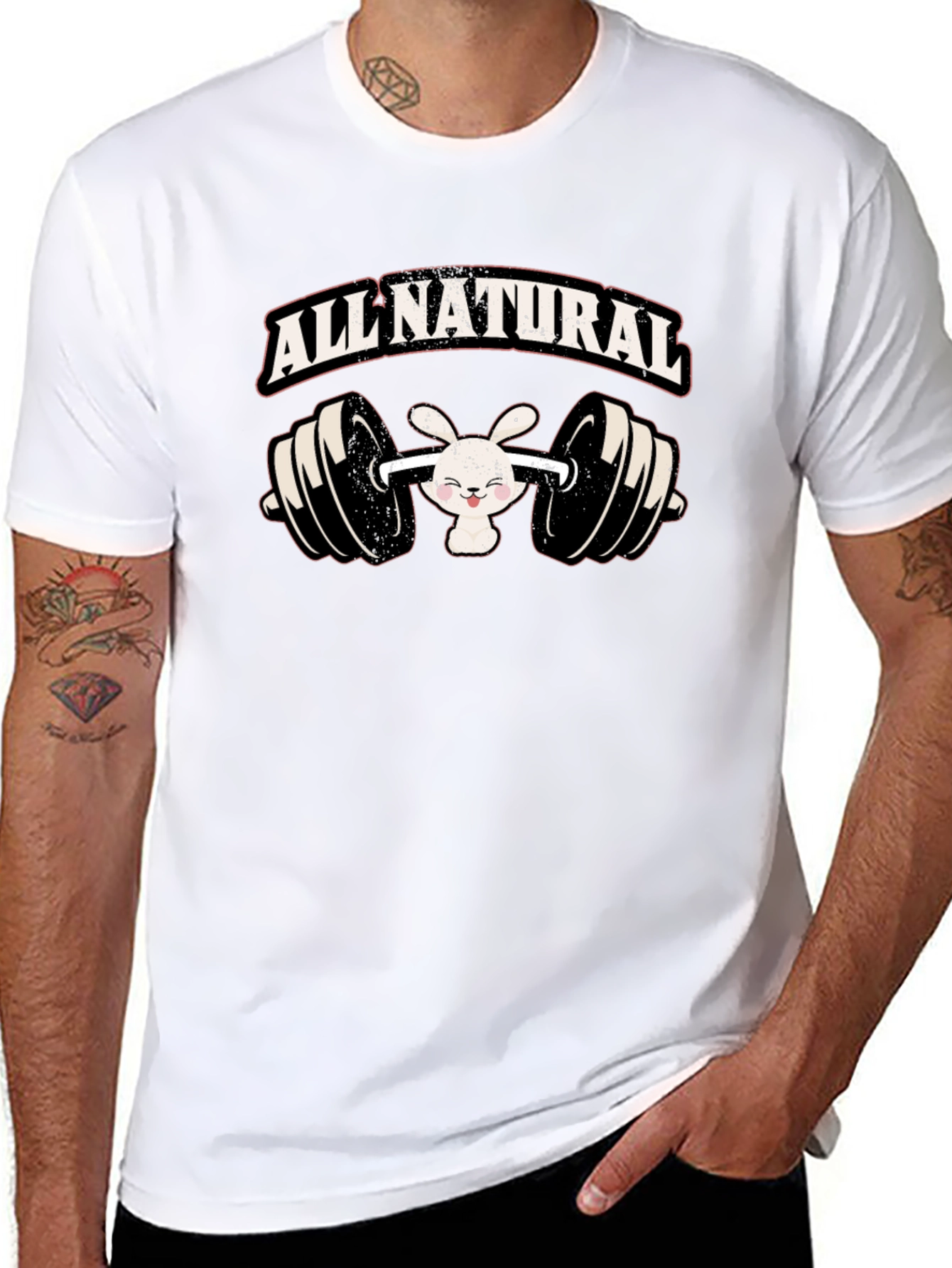 All Natural Bunny Gym T-Shirt