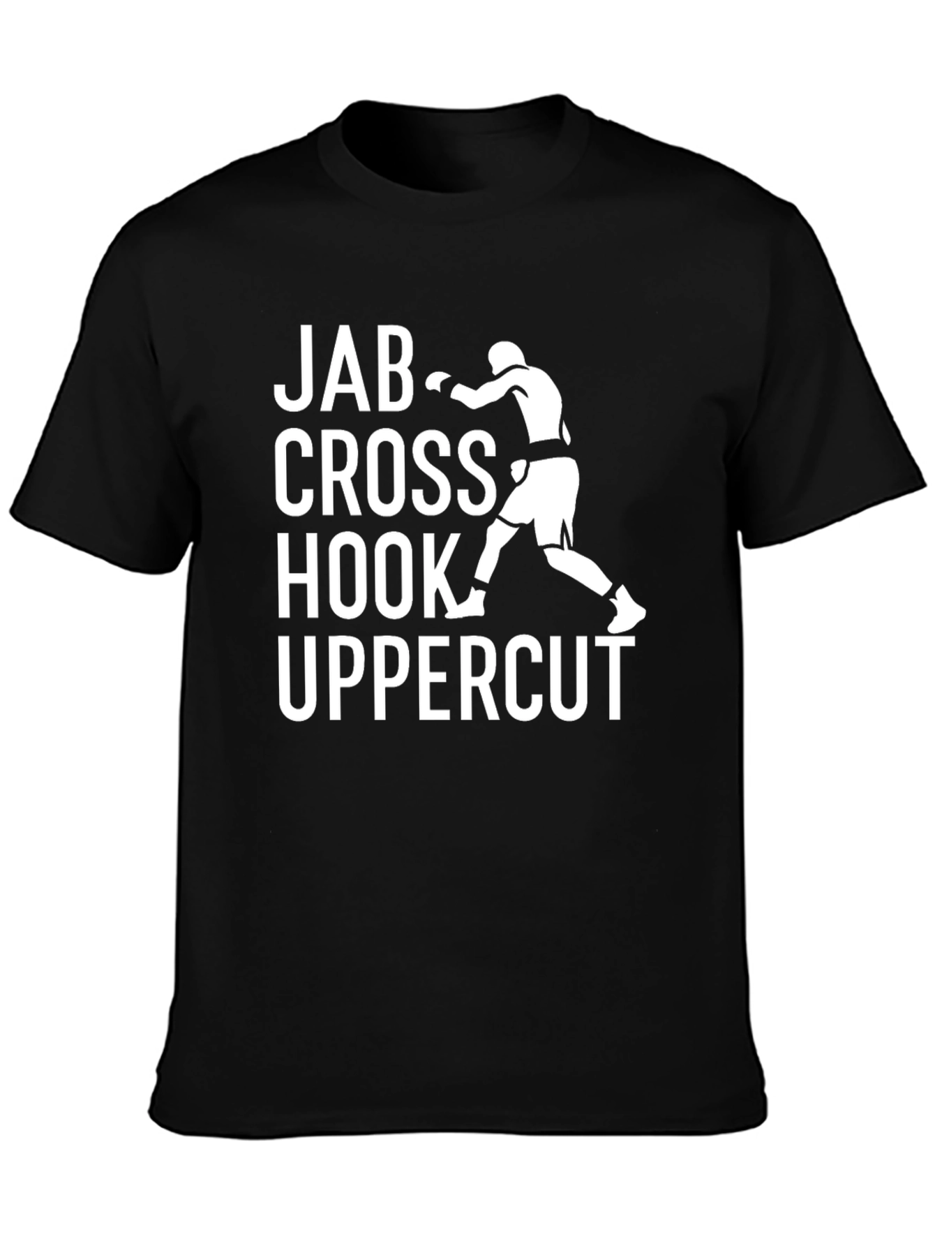 Jab Cross Hook Uppercut Boxing Graphic Tee