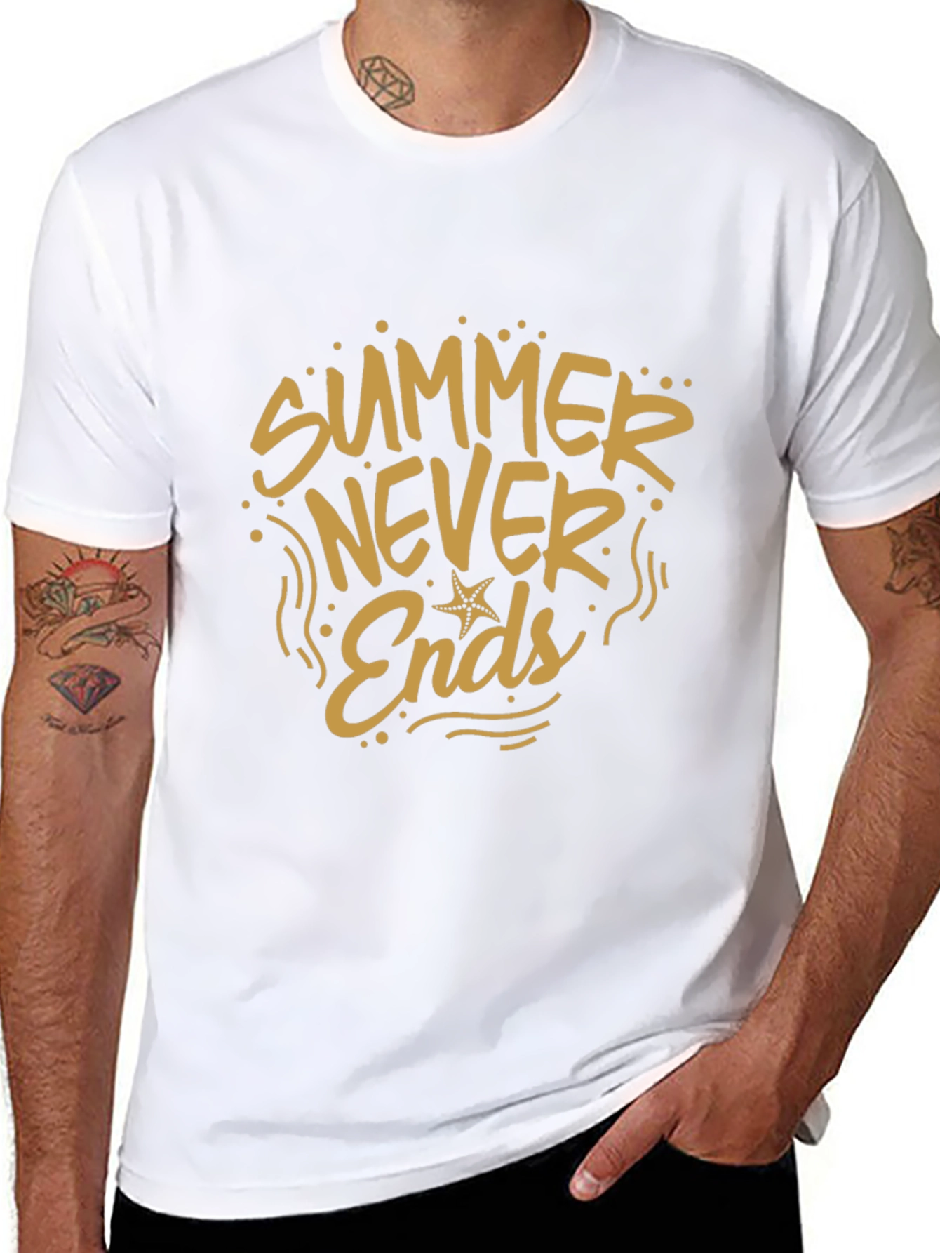 Summer Never Ends Graphic Tee