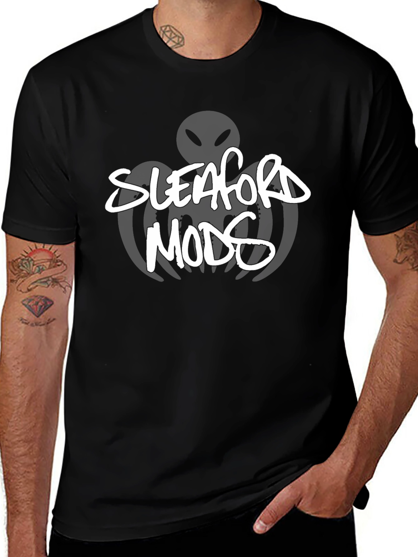 Sleaford Mods Black T-Shirt