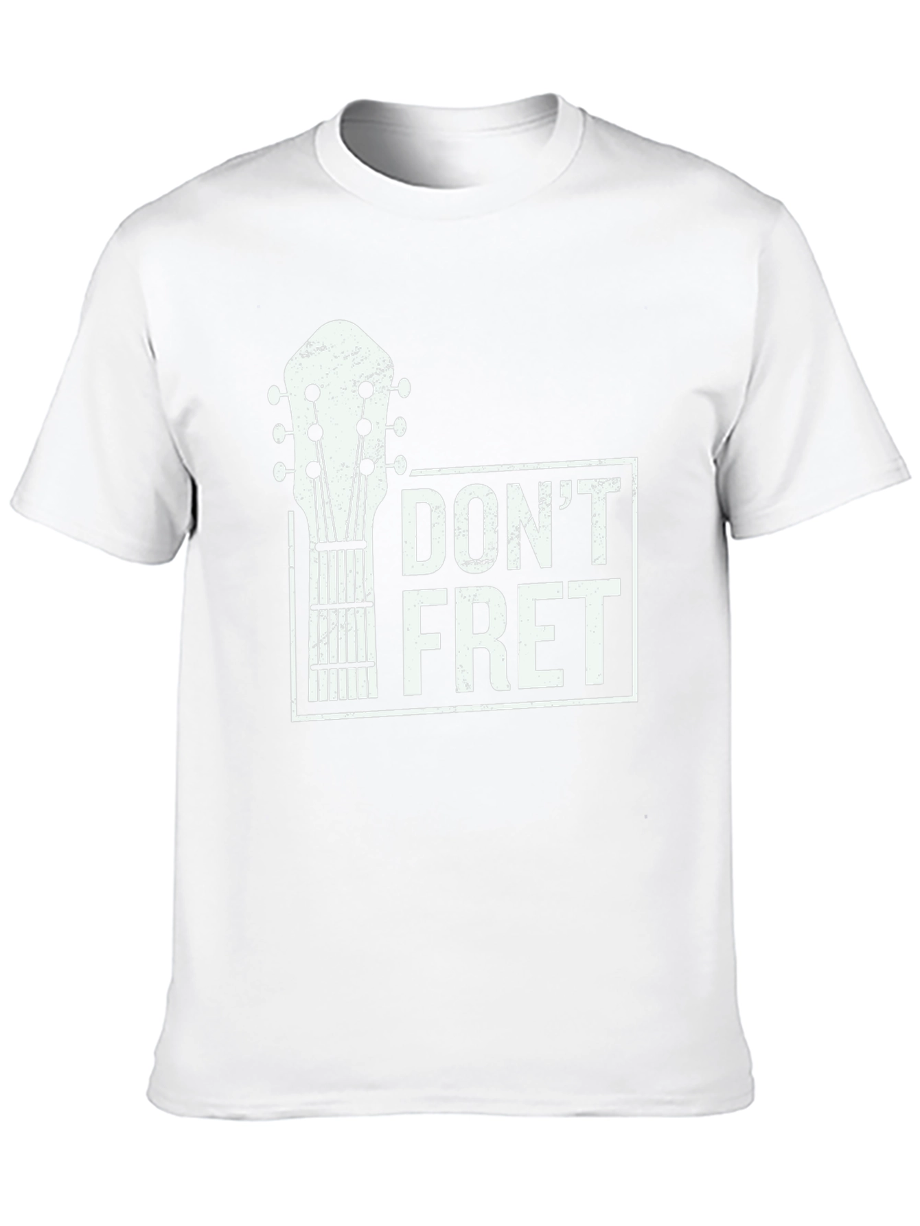 Dont Fret Graphic Tee - Guitar Lovers T-Shirt