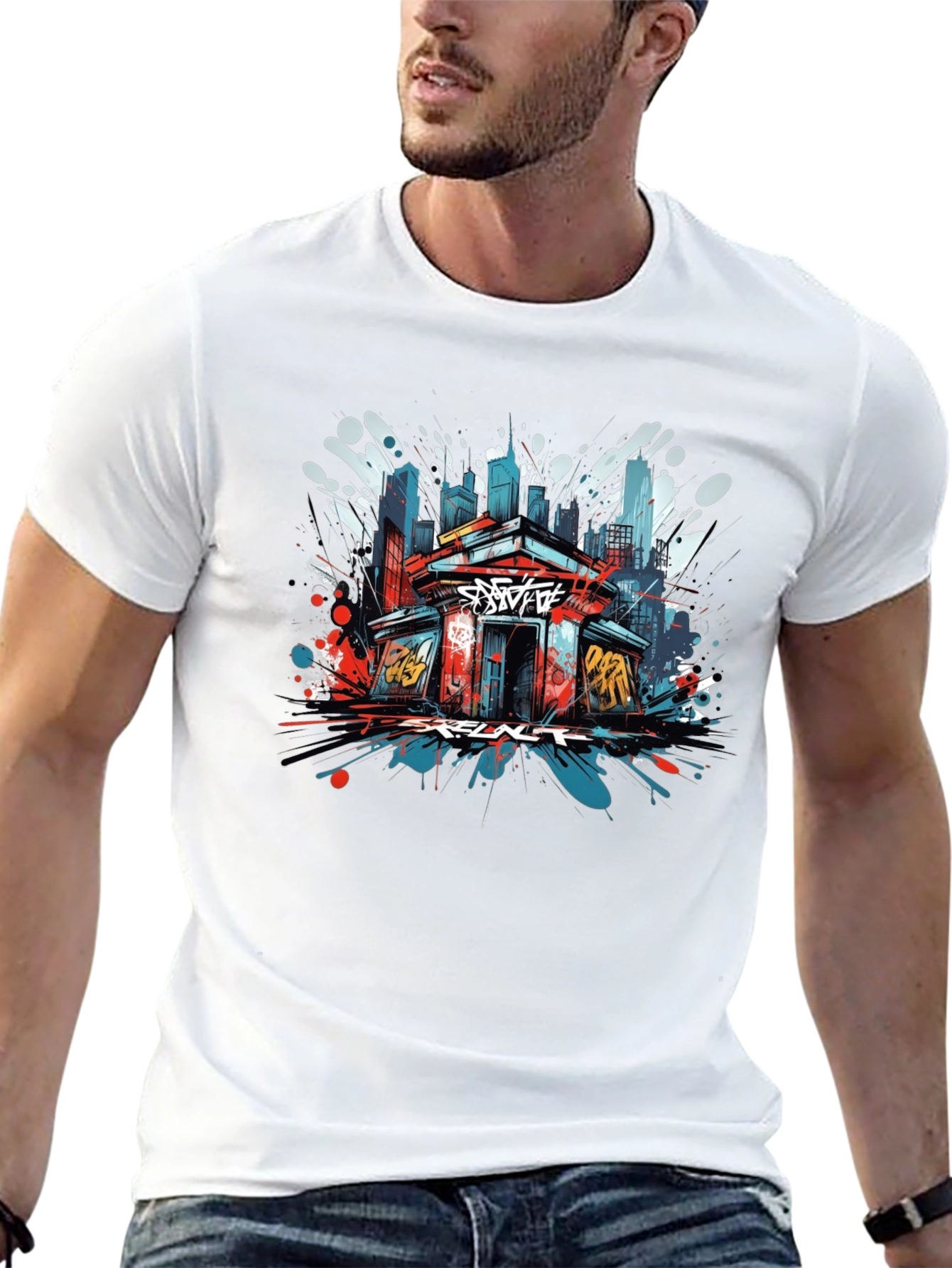 Urban Graffiti Art T-Shirt