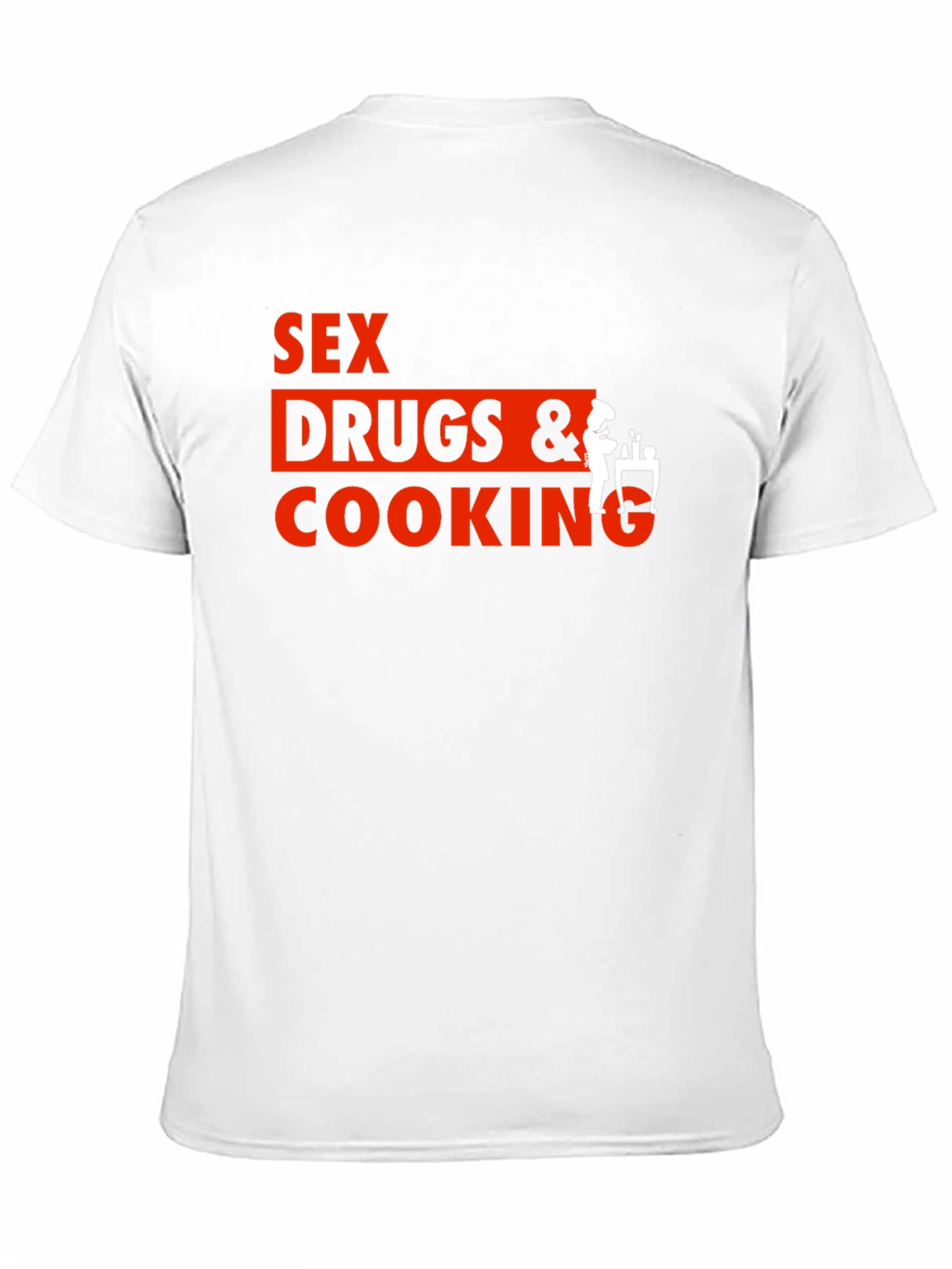 Sex Drugs and Cooking Black T-Shirt