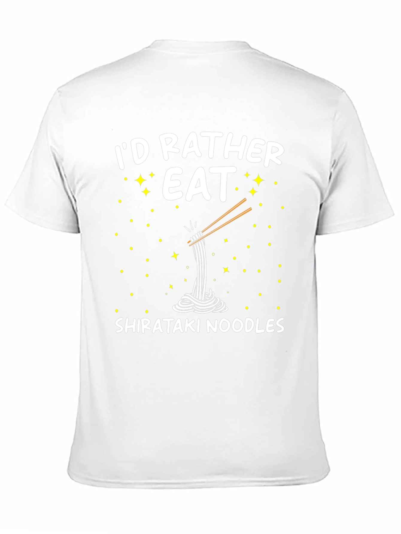 Id Rather Eat Shirataki Noodles Funny T-Shirt