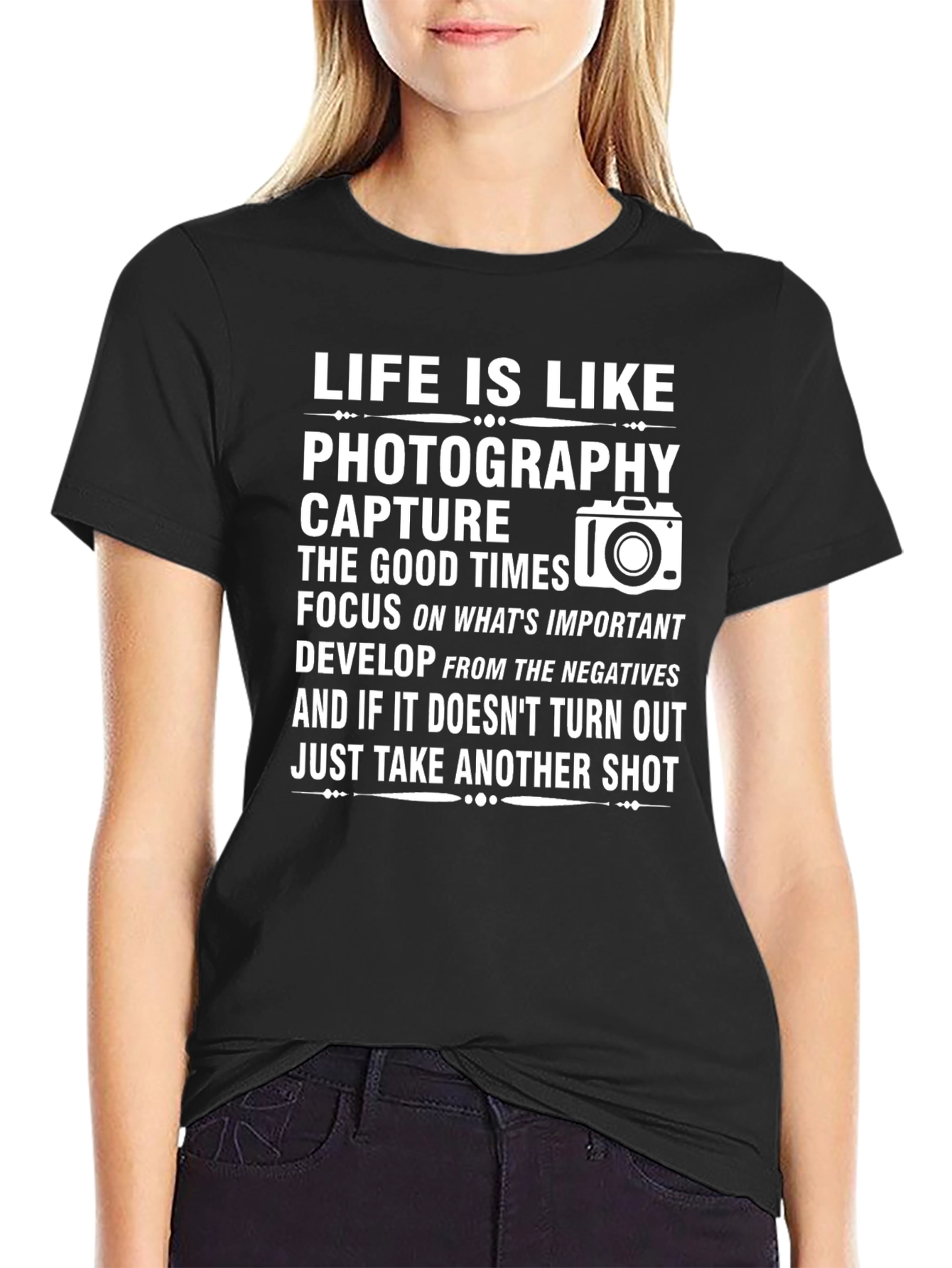 Photography Life T-Shirt Camera Graphic Tee