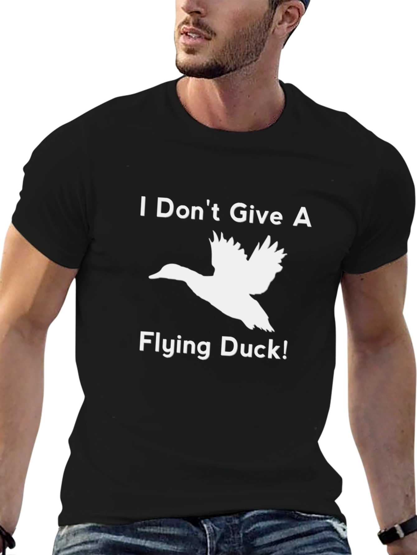 I Dont Give a Flying Duck Funny T-Shirt
