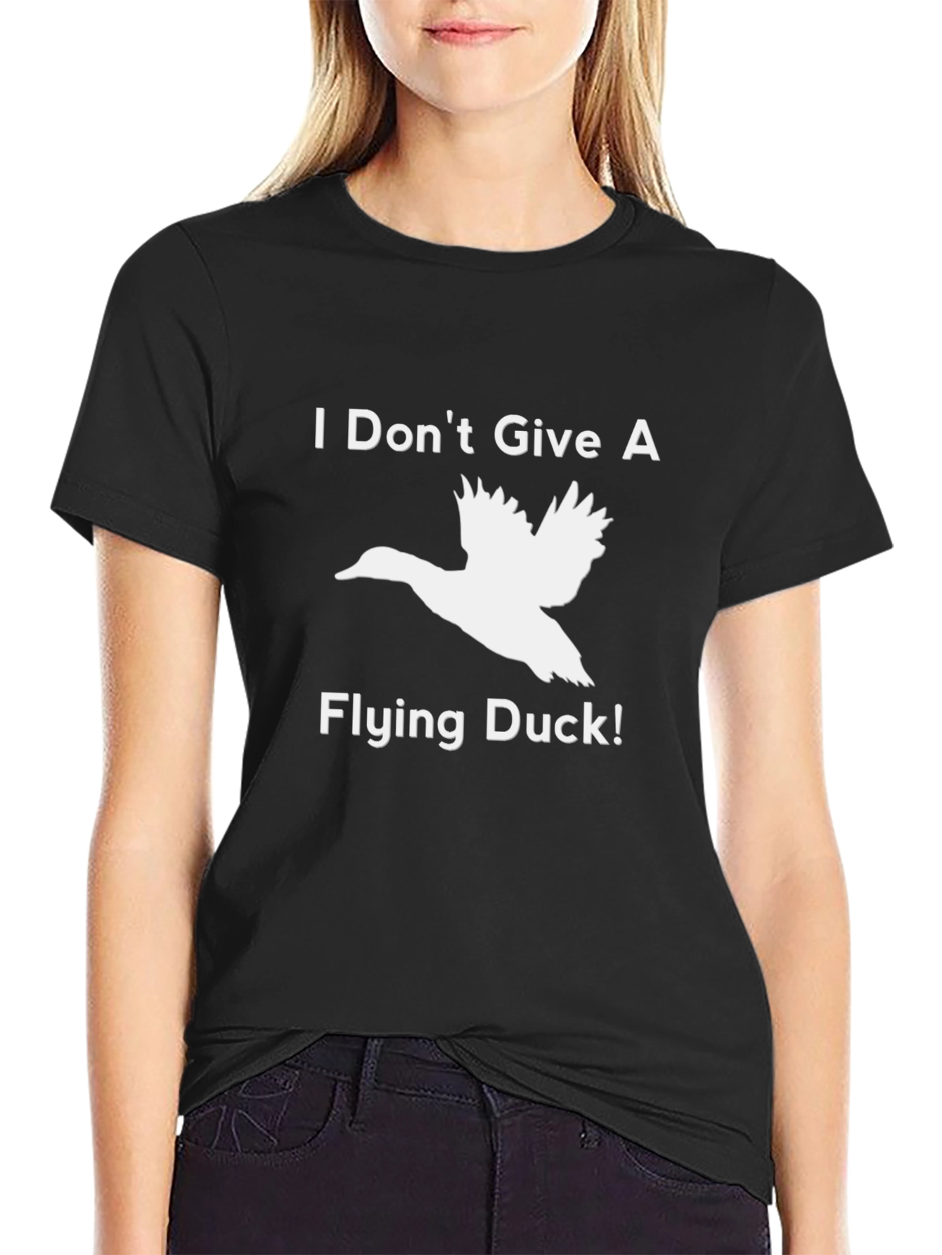 I Dont Give a Flying Duck Funny T-Shirt