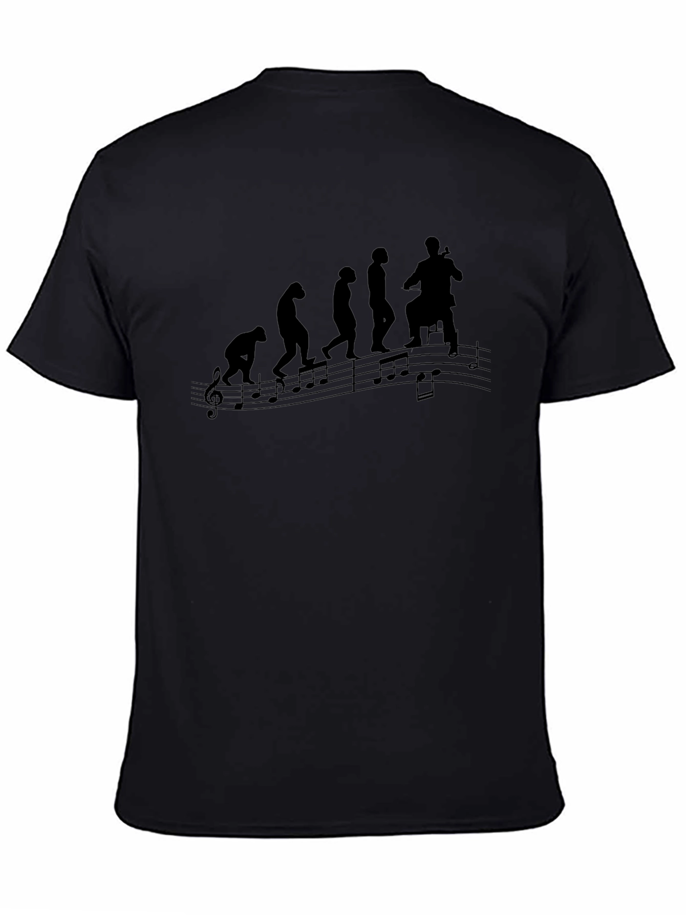 Evolution of Cello Player T-Shirt