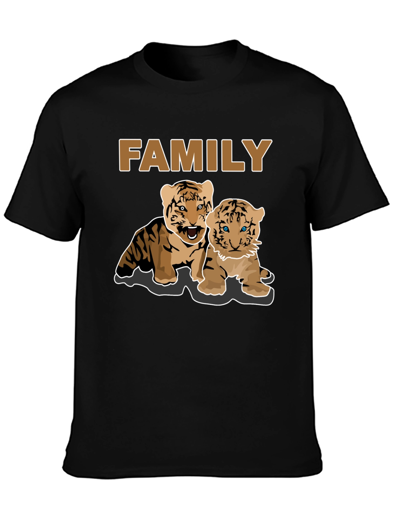 Tiger Family Graphic T-Shirt