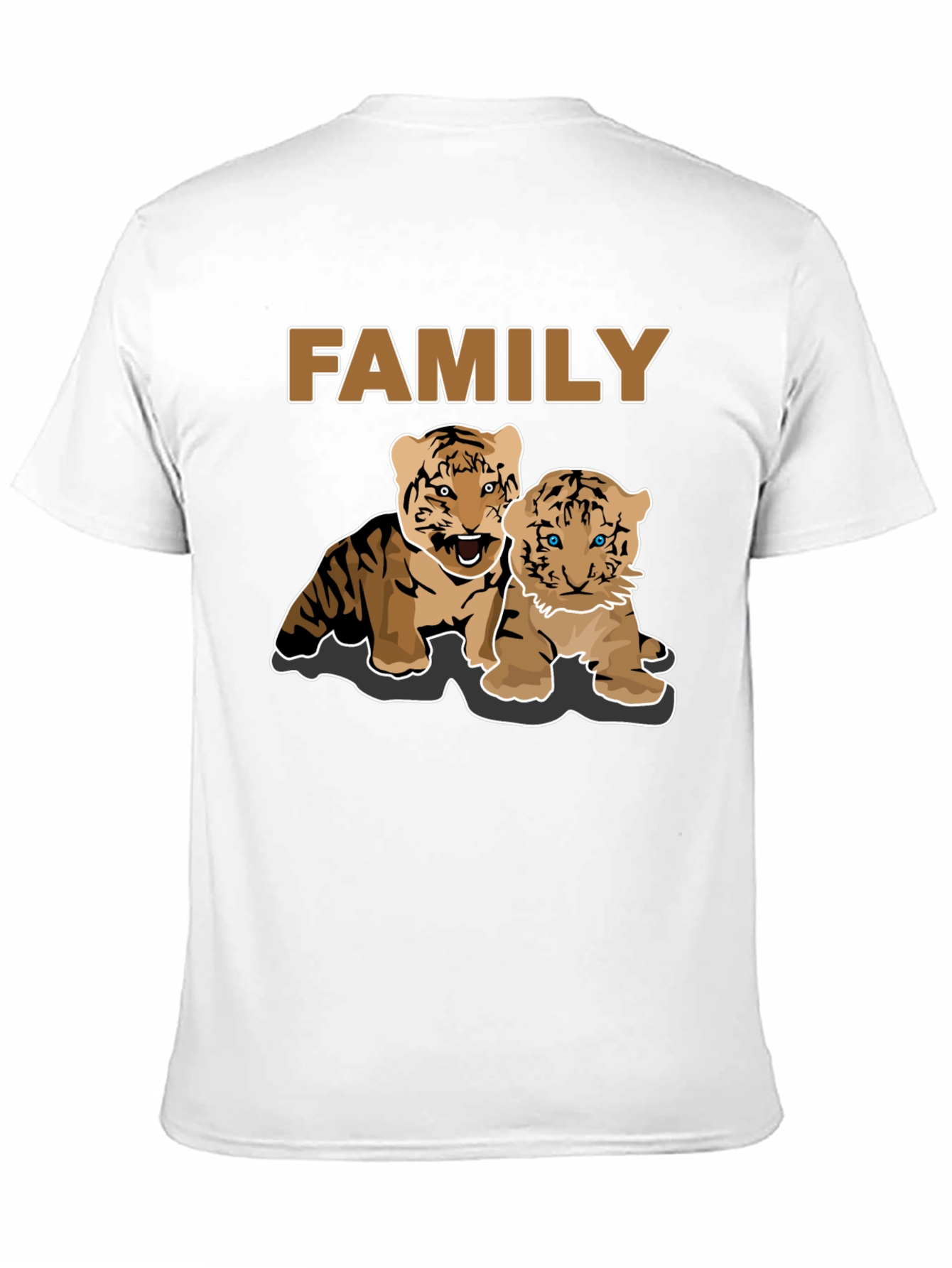 Tiger Family Graphic T-Shirt
