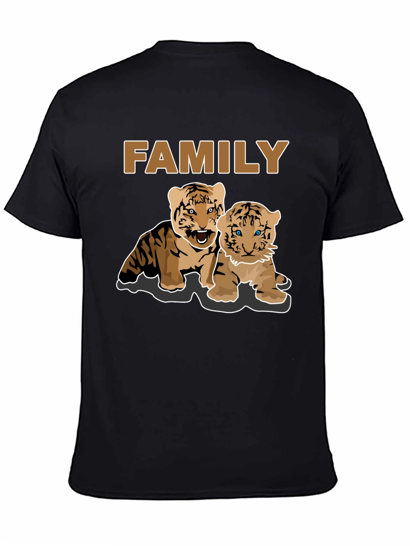 Tiger Family Graphic T-Shirt