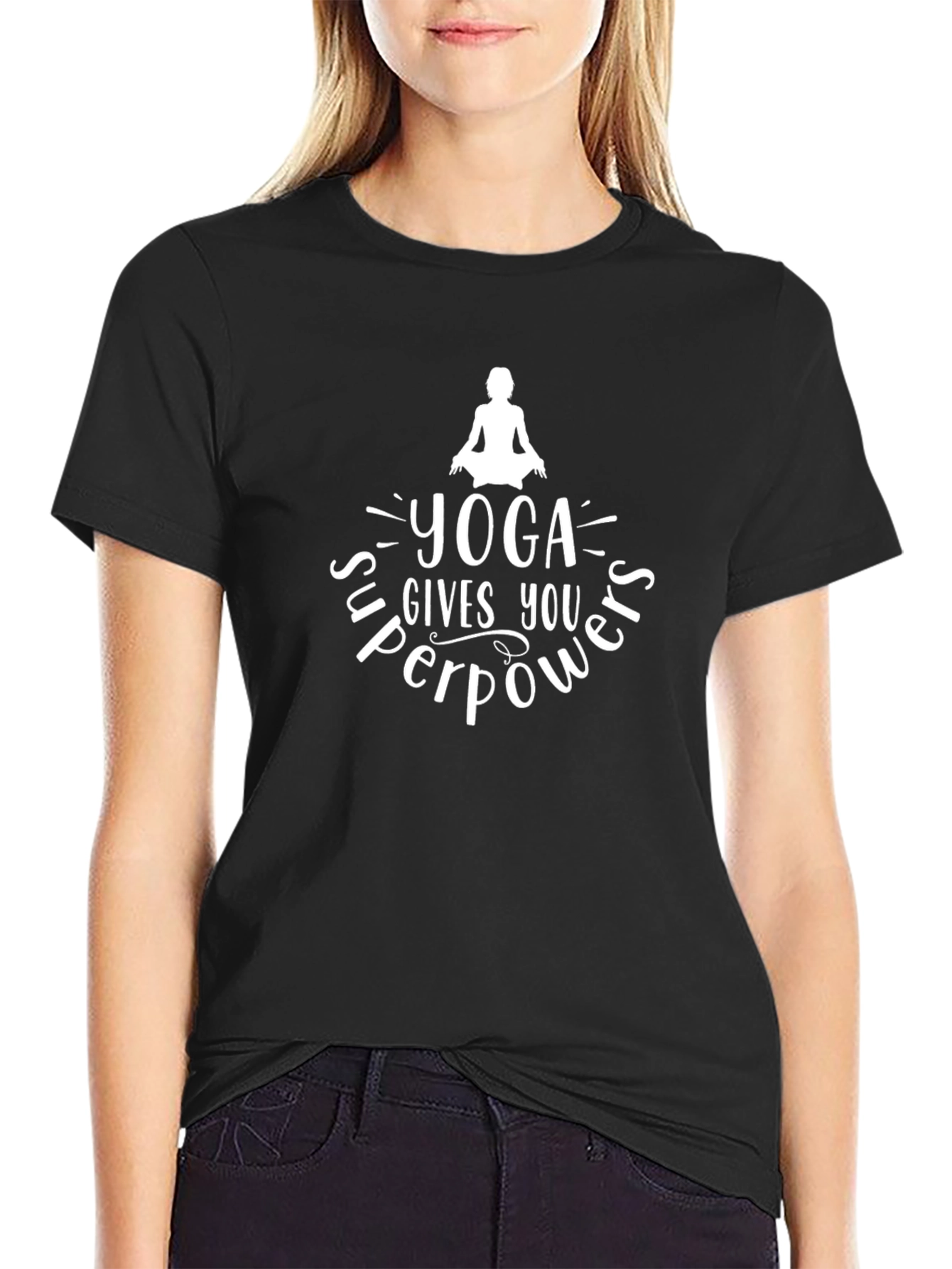 Yoga Superpowers Graphic Tee - Mens