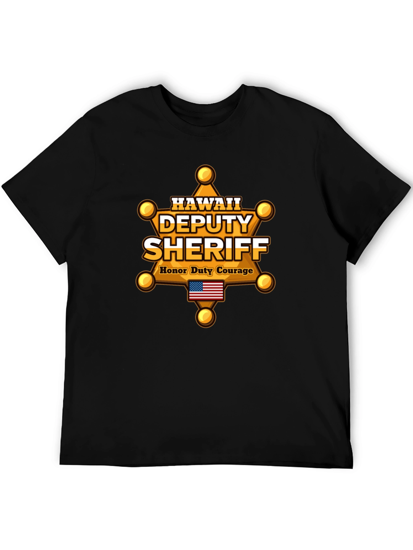 Hawaii Deputy Sheriff Graphic T-Shirt