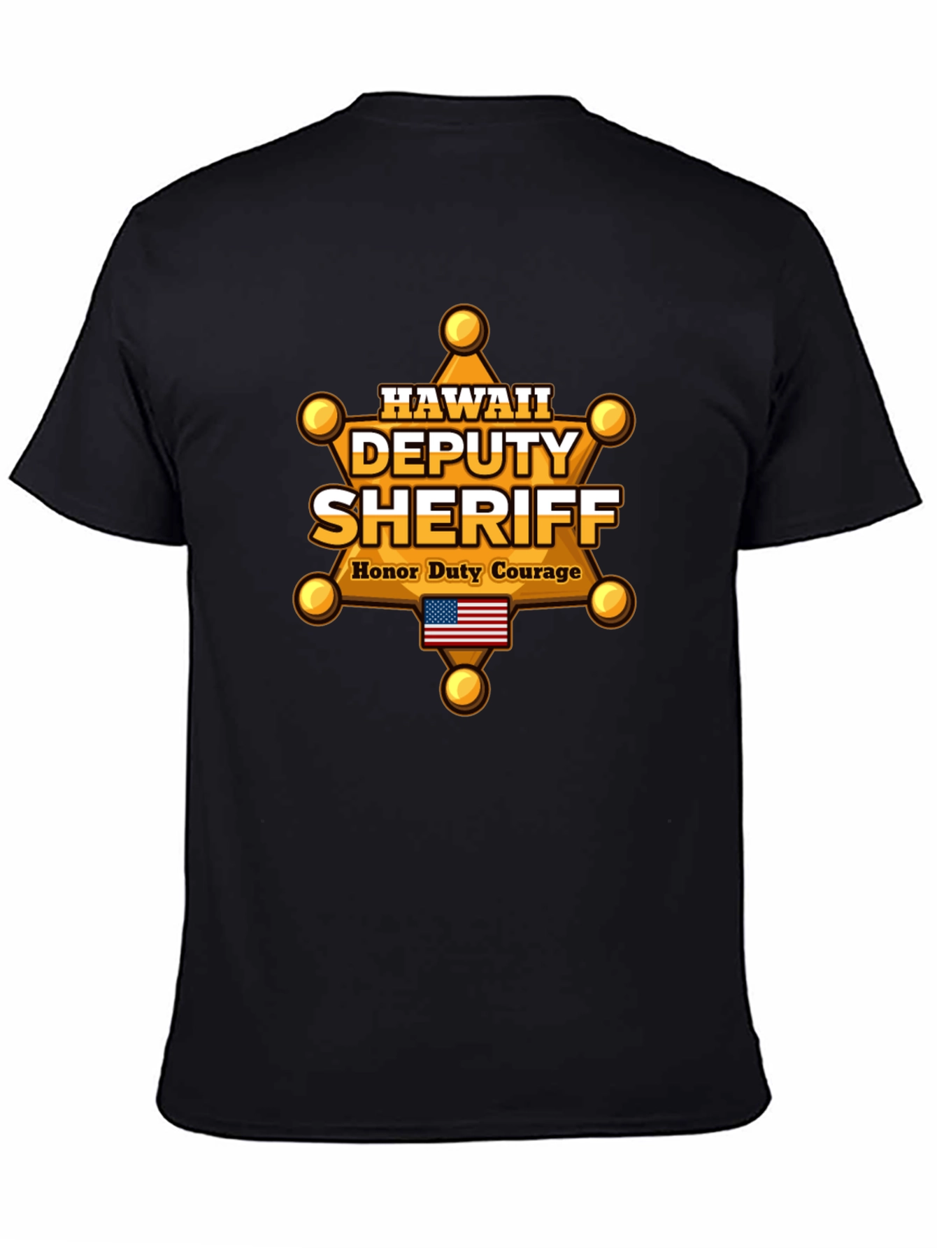 Hawaii Deputy Sheriff Graphic T-Shirt