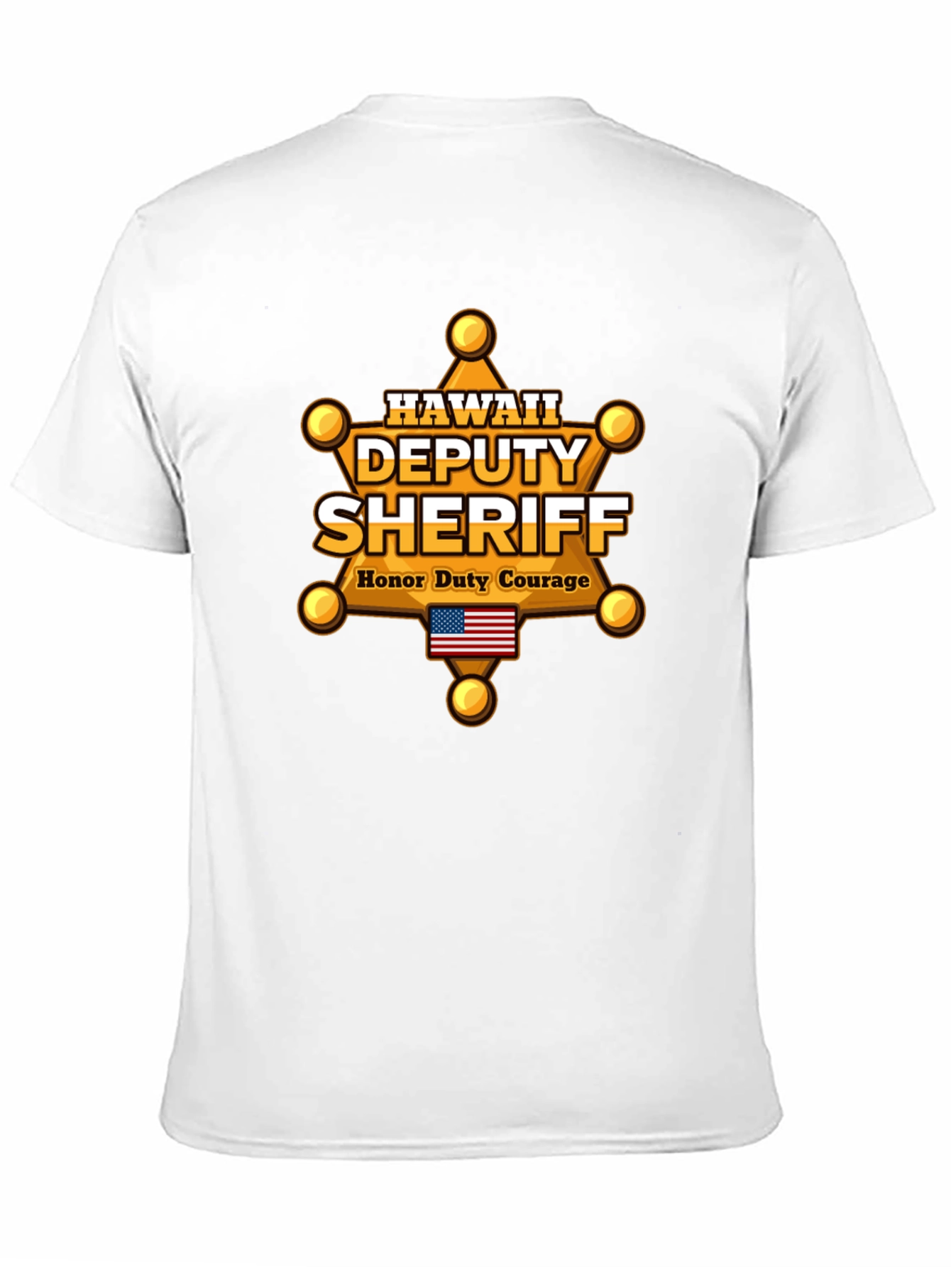 Hawaii Deputy Sheriff Graphic T-Shirt