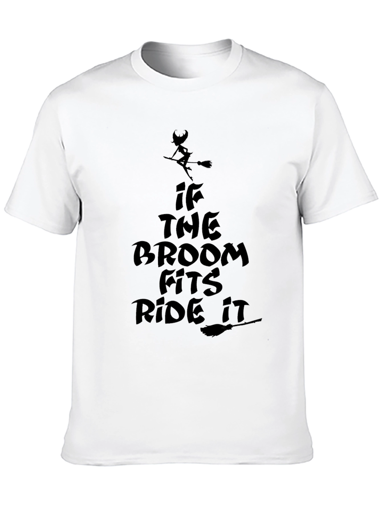 Witch Broomstick Ride T-Shirt - Halloween Style