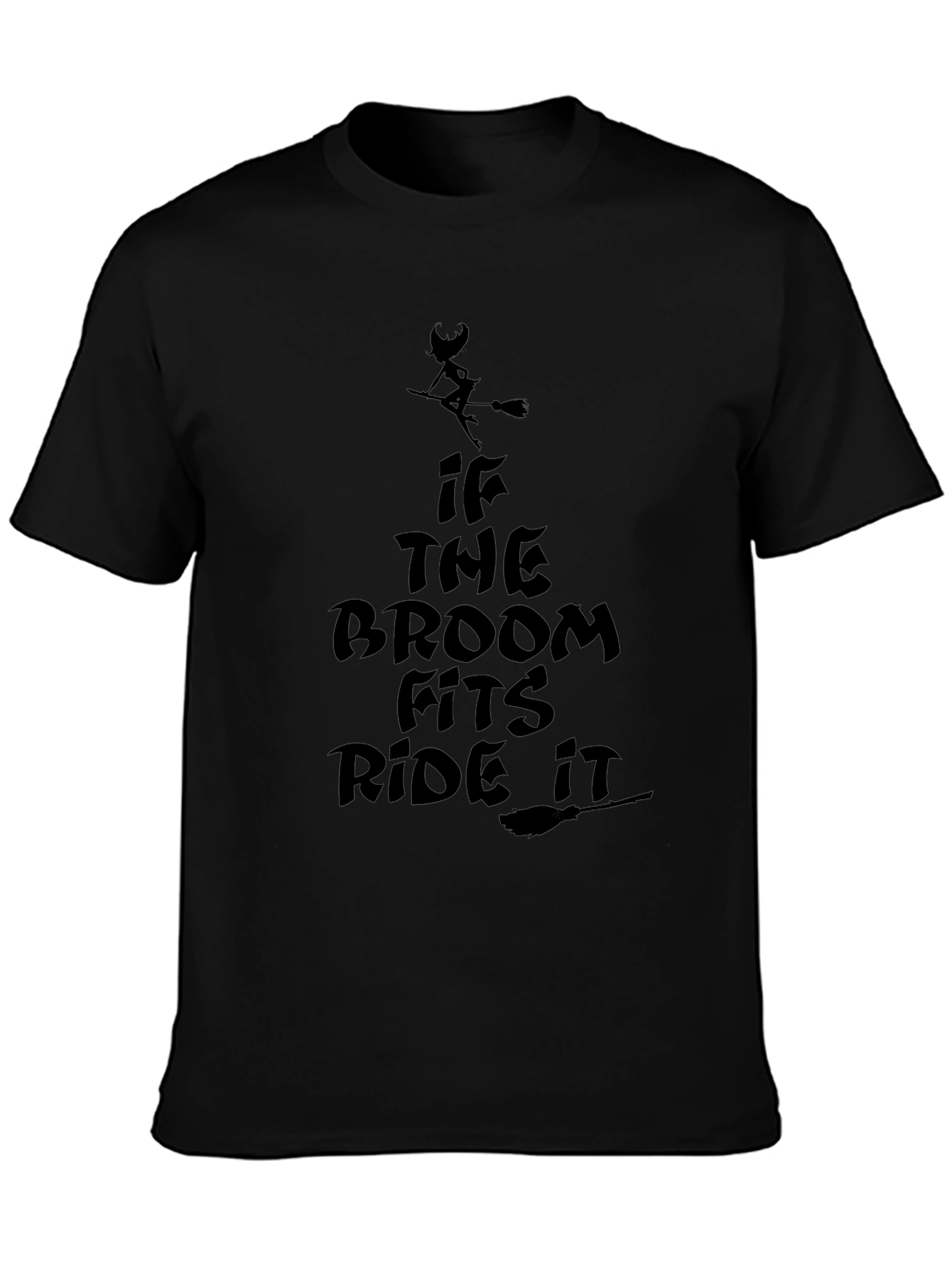 Witch Broomstick Ride T-Shirt - Halloween Style