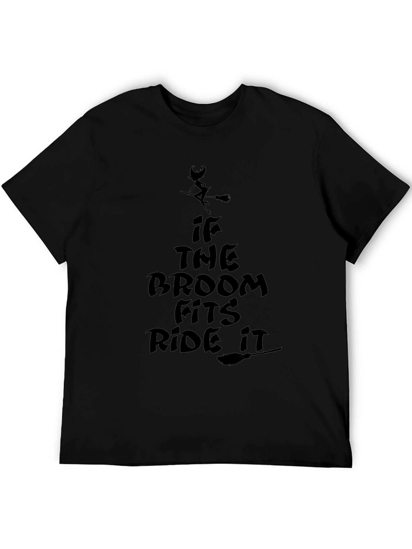 Witch Broomstick Ride T-Shirt - Halloween Style