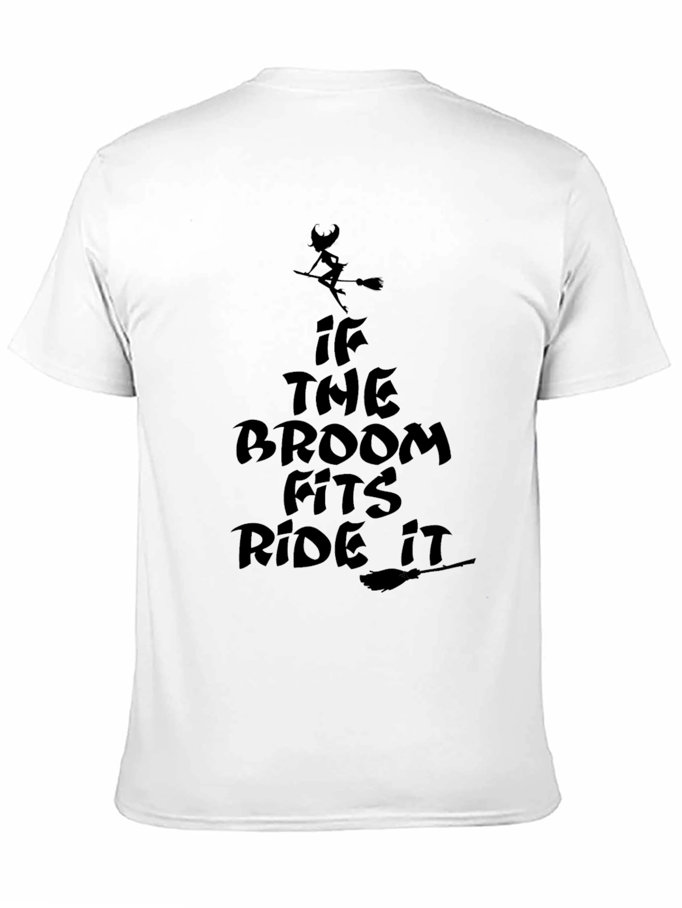 Witch Broomstick Ride T-Shirt - Halloween Style