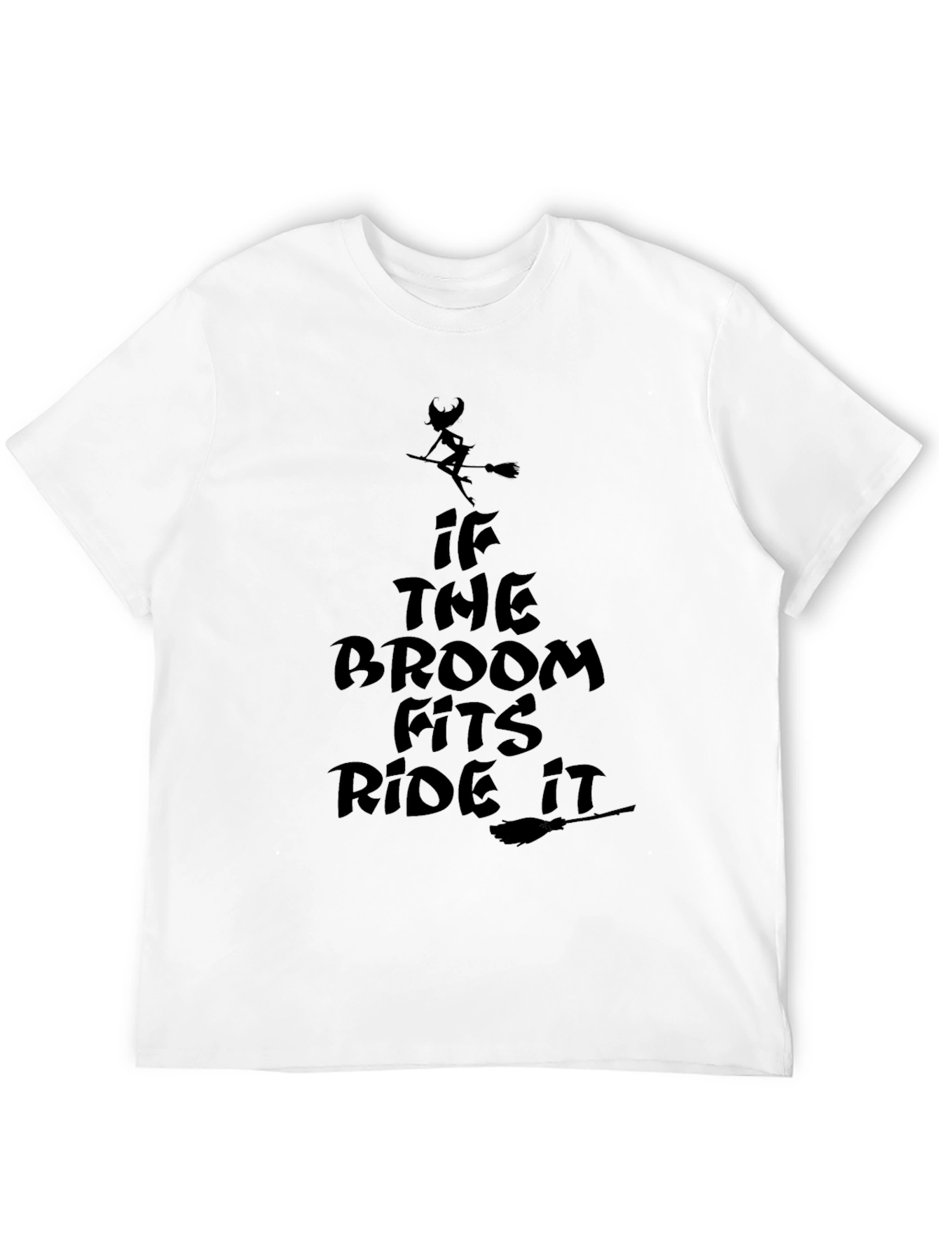 Witch Broomstick Ride T-Shirt - Halloween Style
