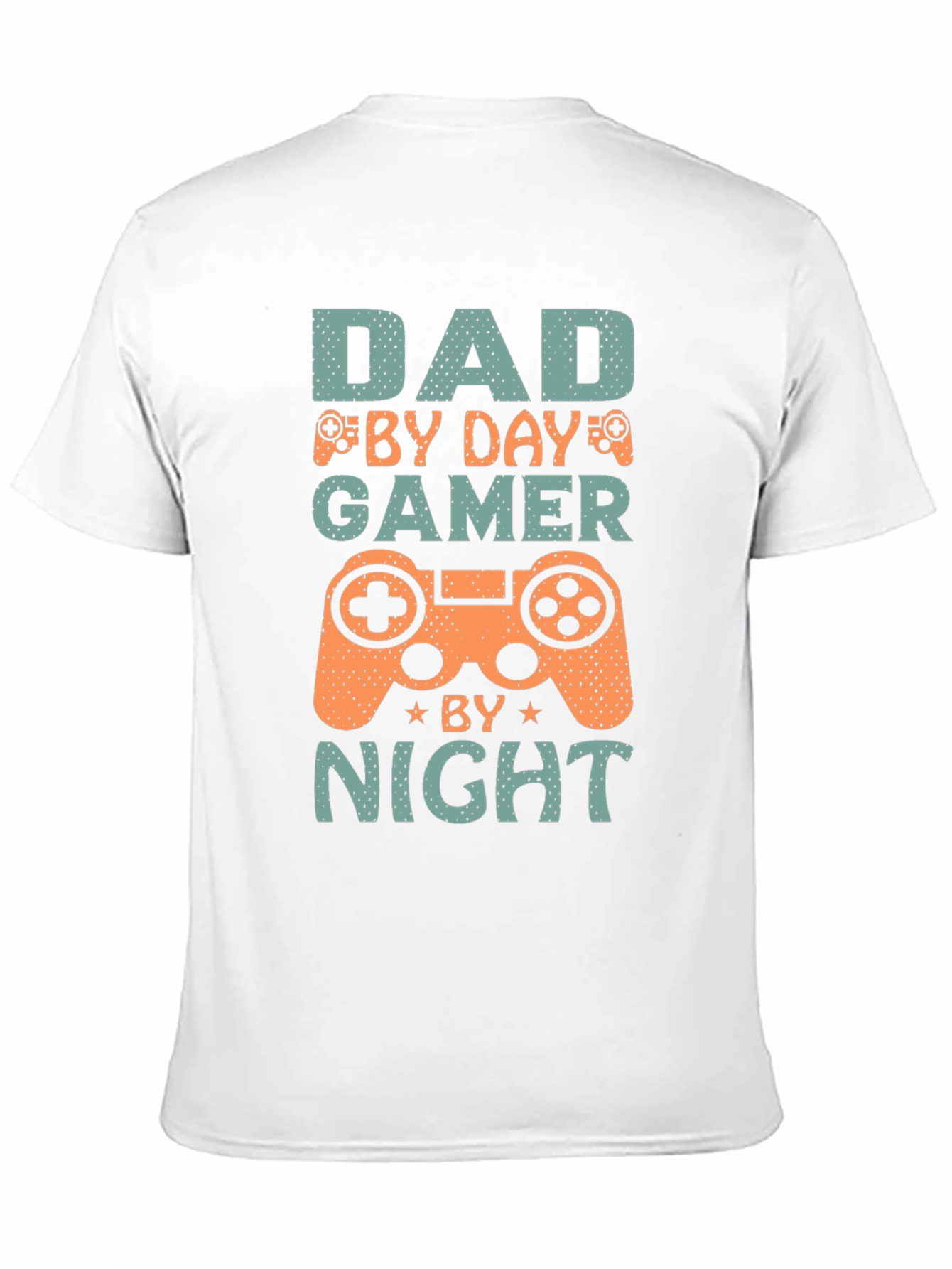 Dad By Day Gamer By Night Graphic Tee