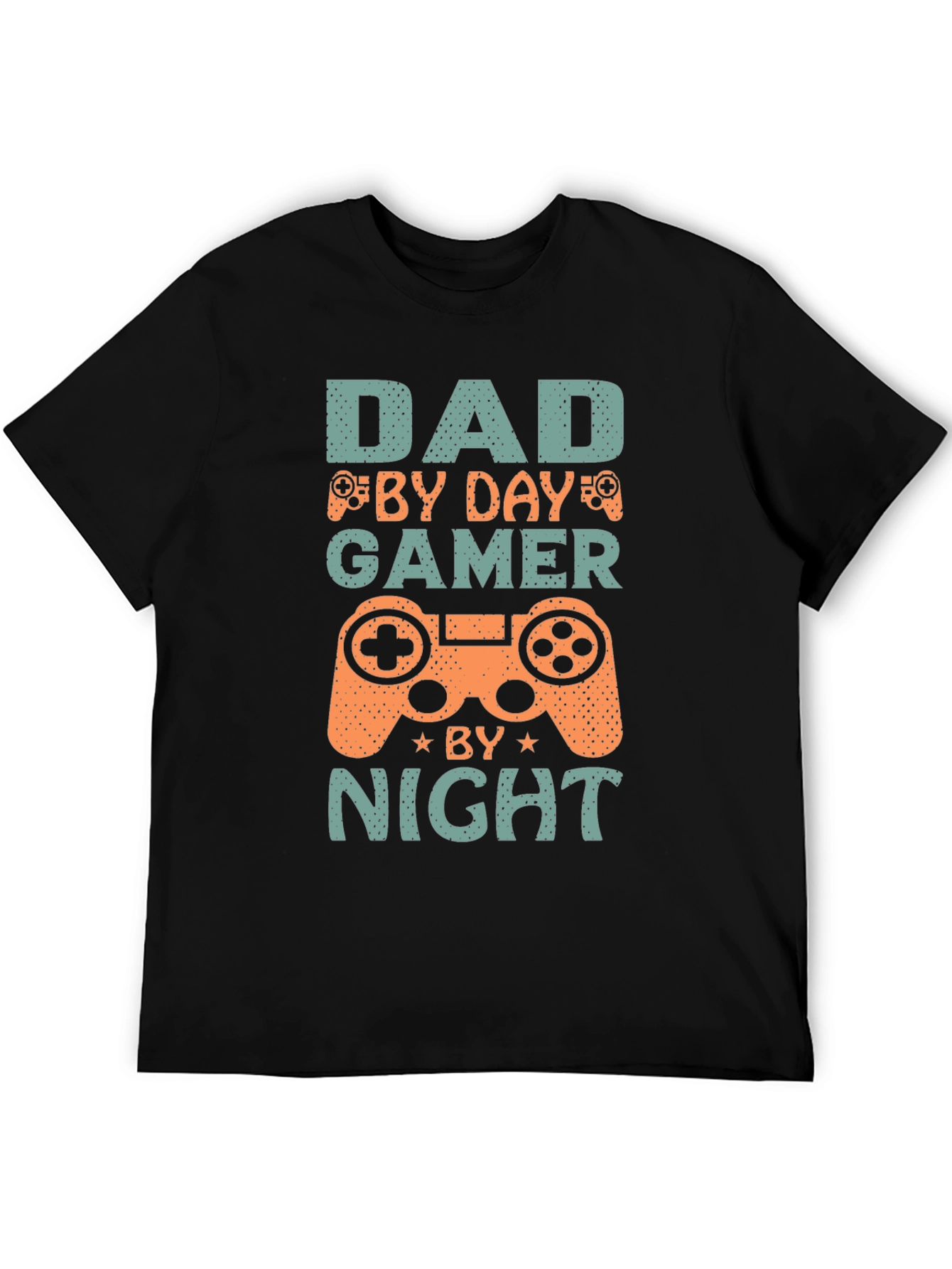 Dad By Day Gamer By Night Graphic Tee