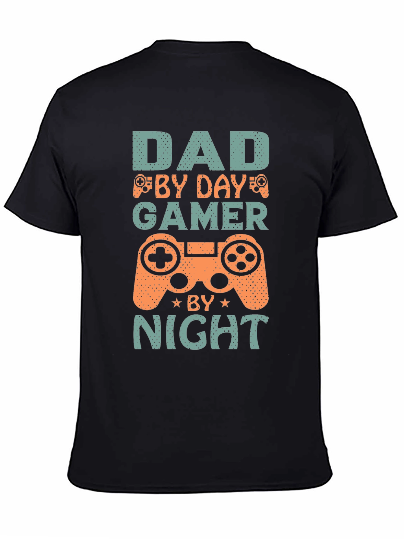 Dad By Day Gamer By Night Graphic Tee
