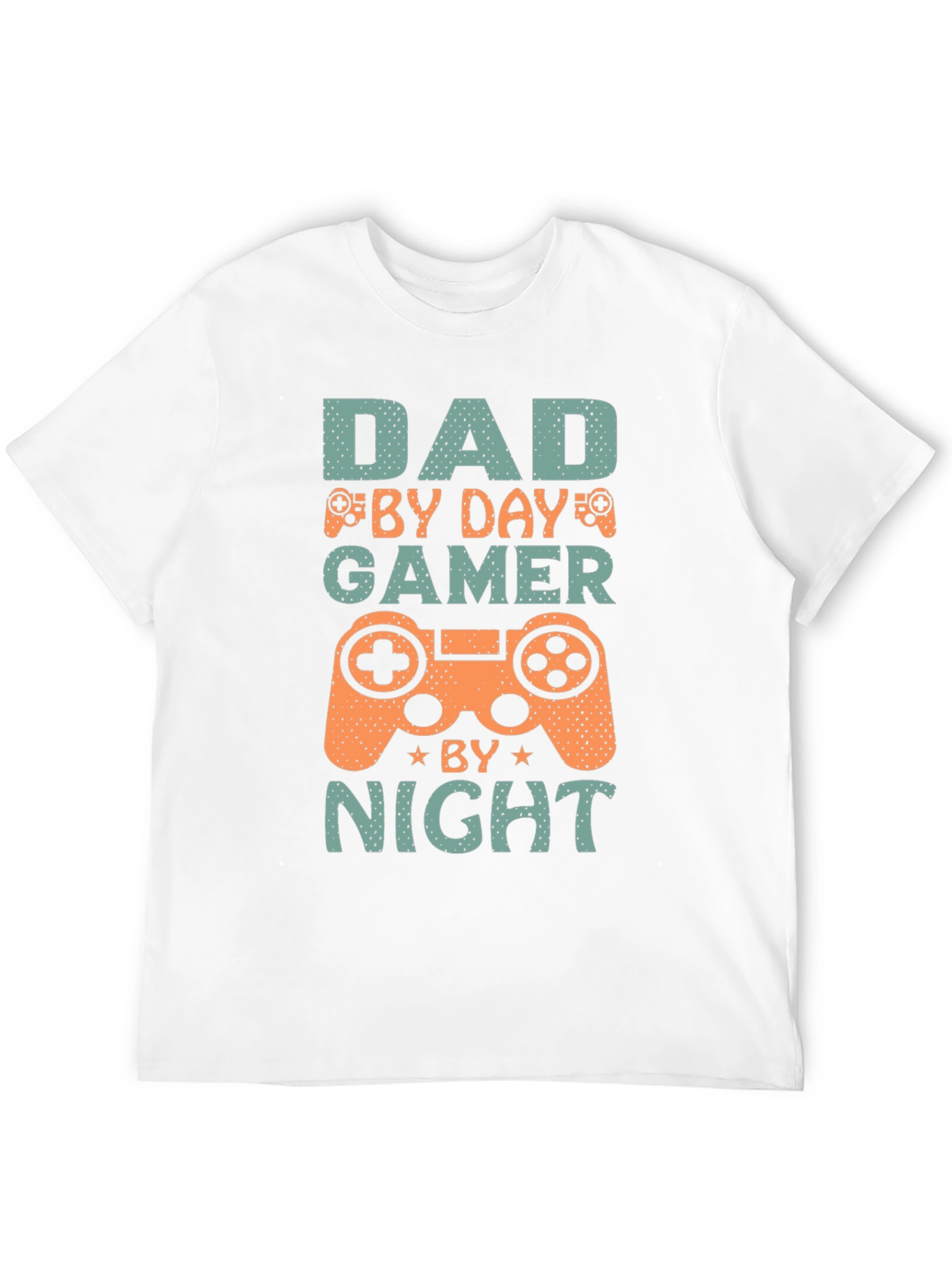 Dad By Day Gamer By Night Graphic Tee