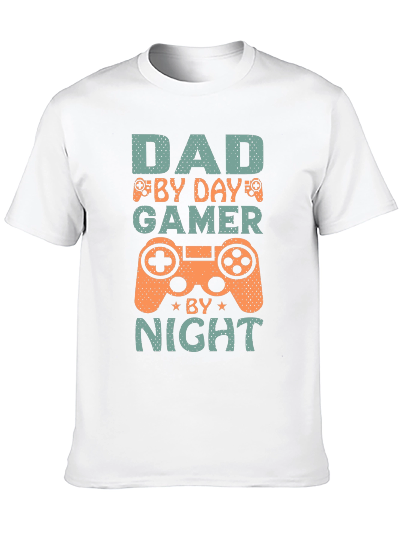 Dad By Day Gamer By Night Graphic Tee