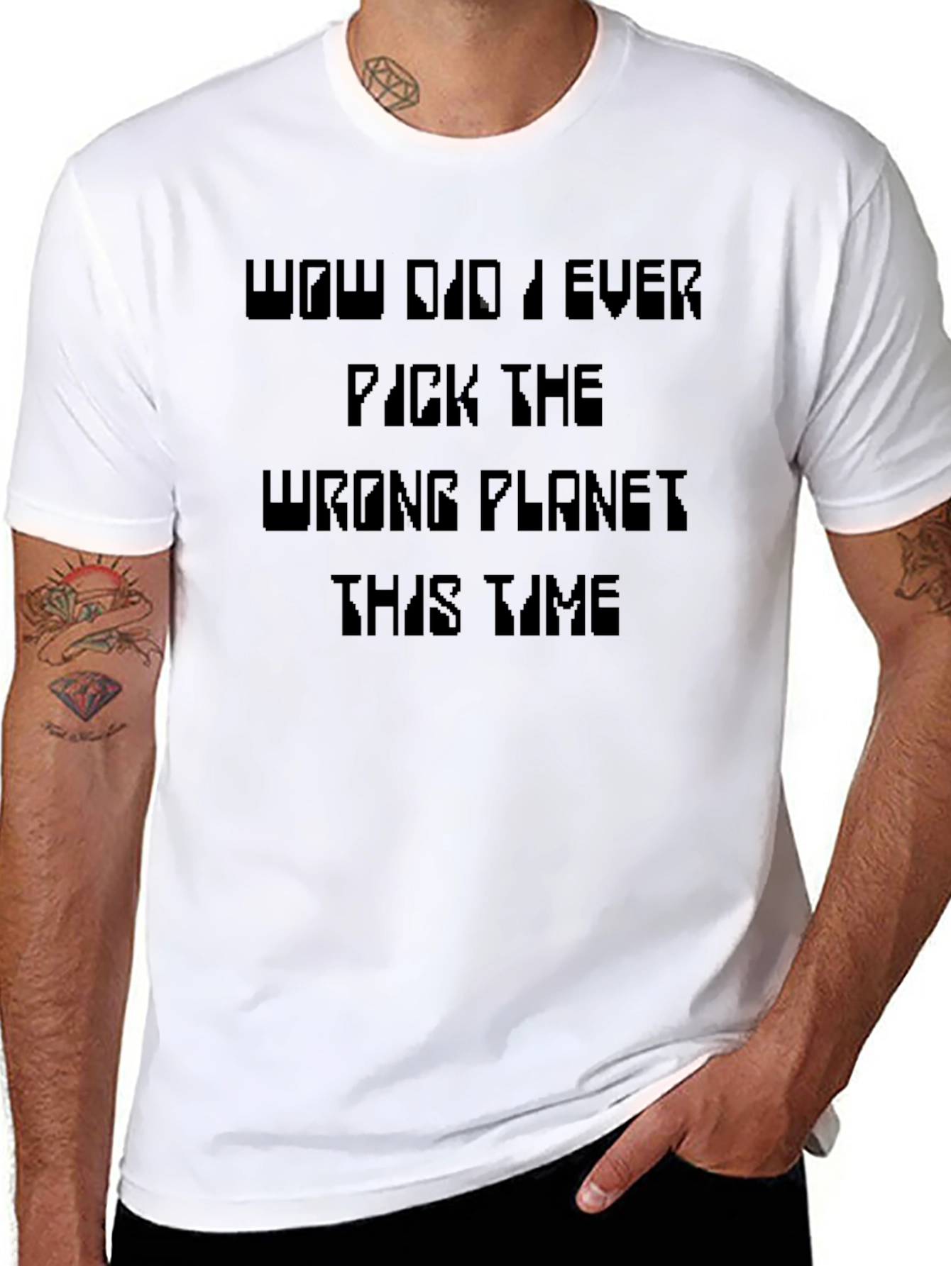 Funny Wrong Planet T-Shirt