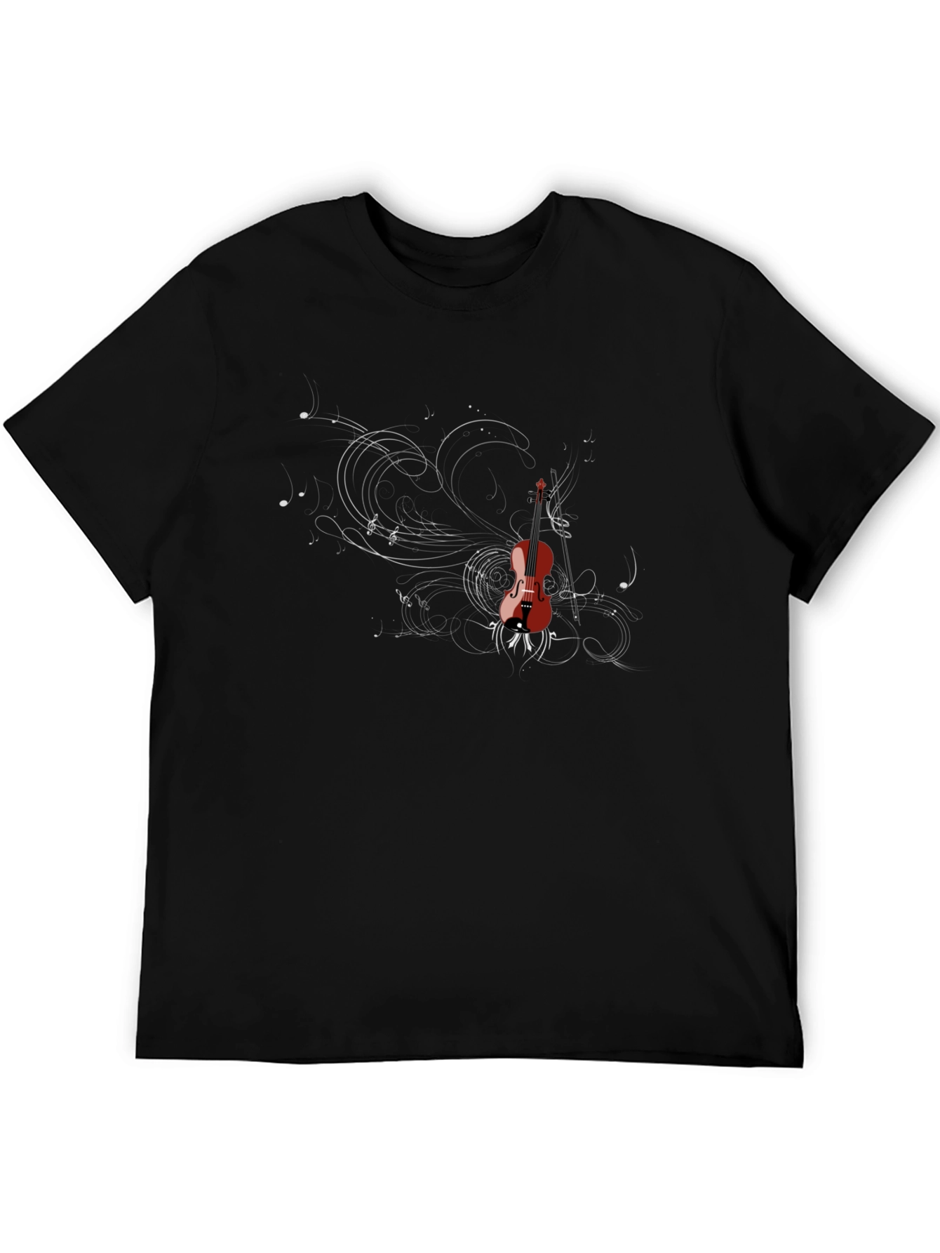 Violin Graphic T-Shirt - Musical Style