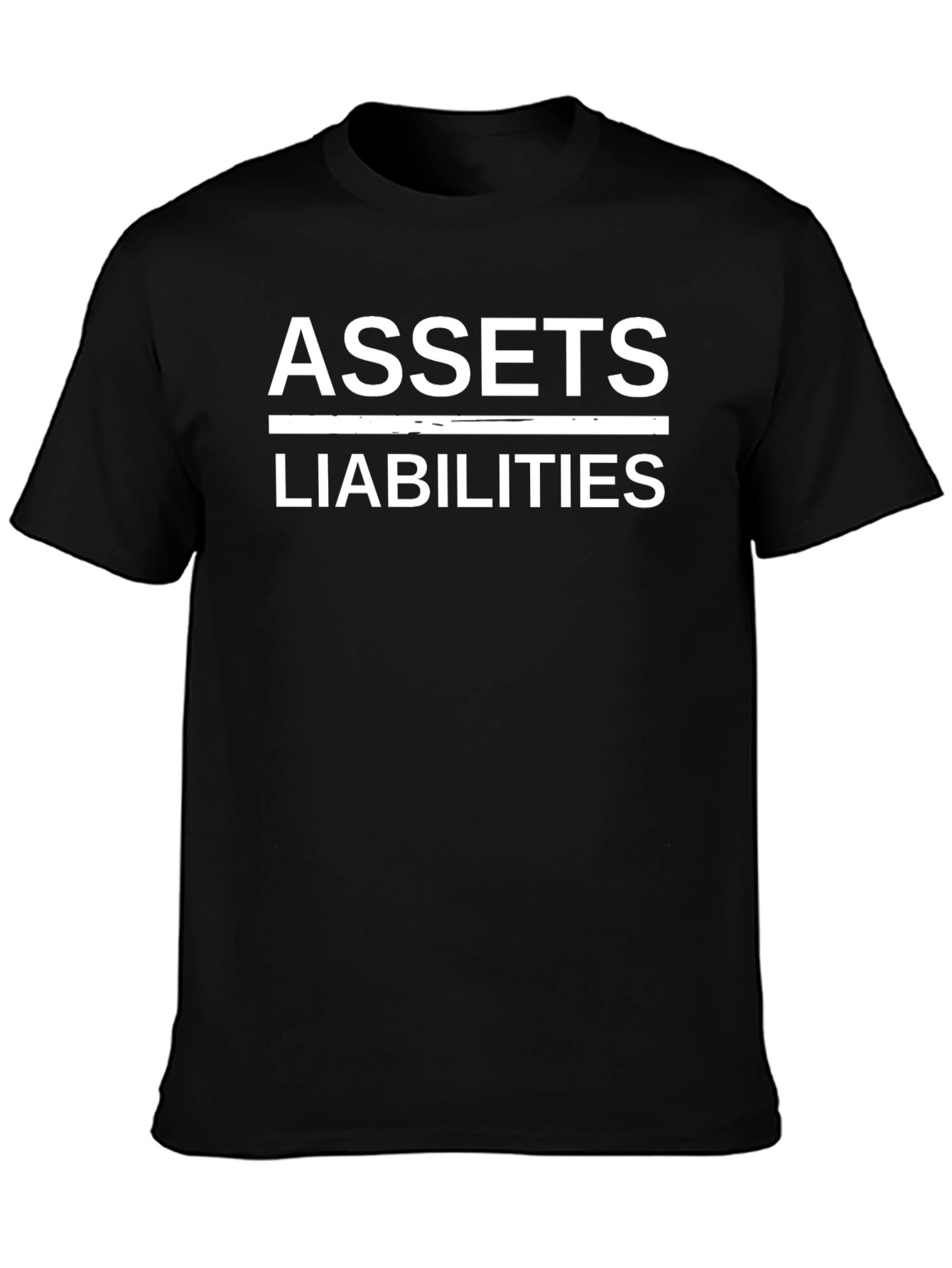 Assets Liabilities T-Shirt - Accounting Finance Shirt