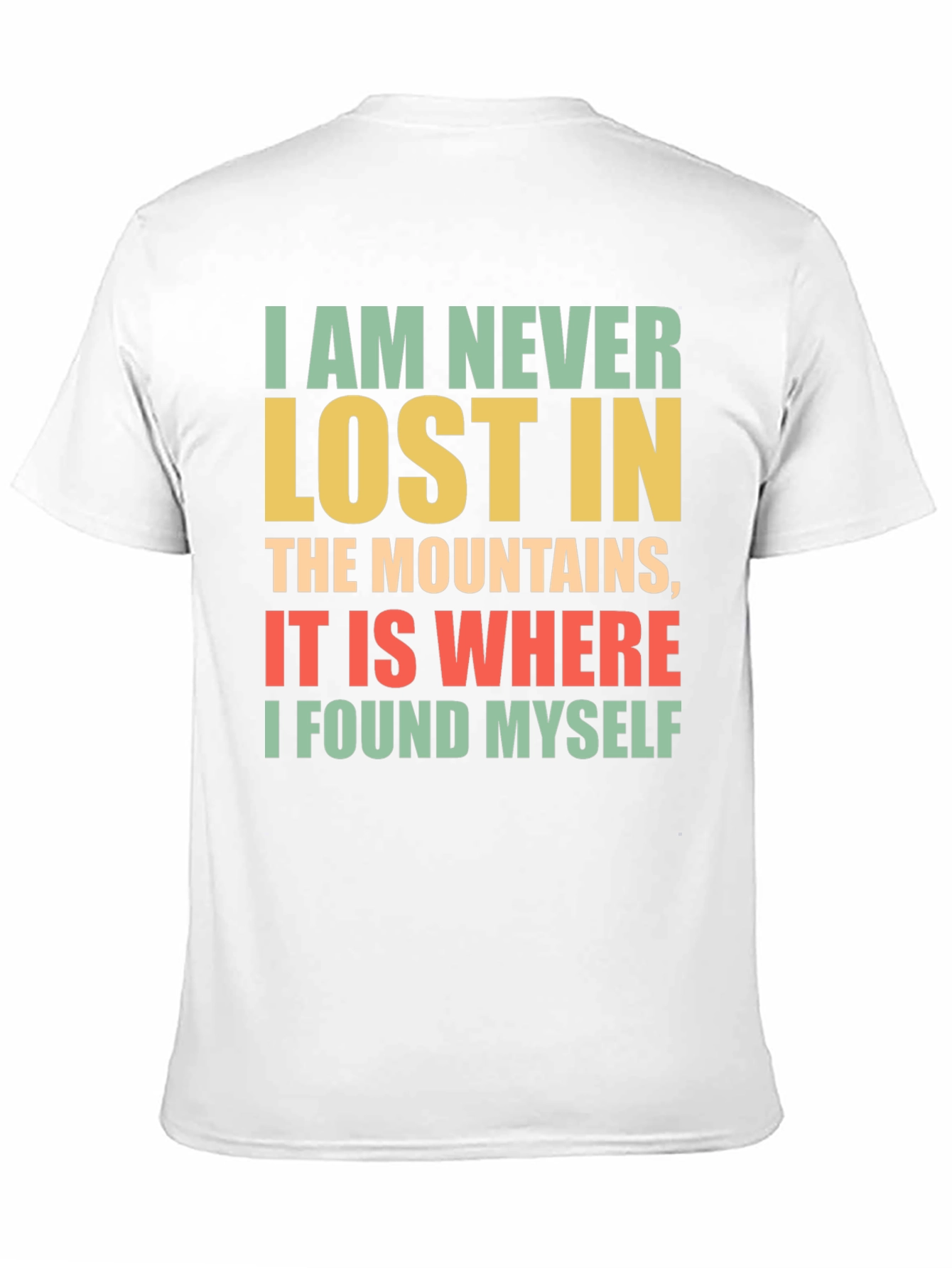 Mountain Found Myself Graphic T-Shirt